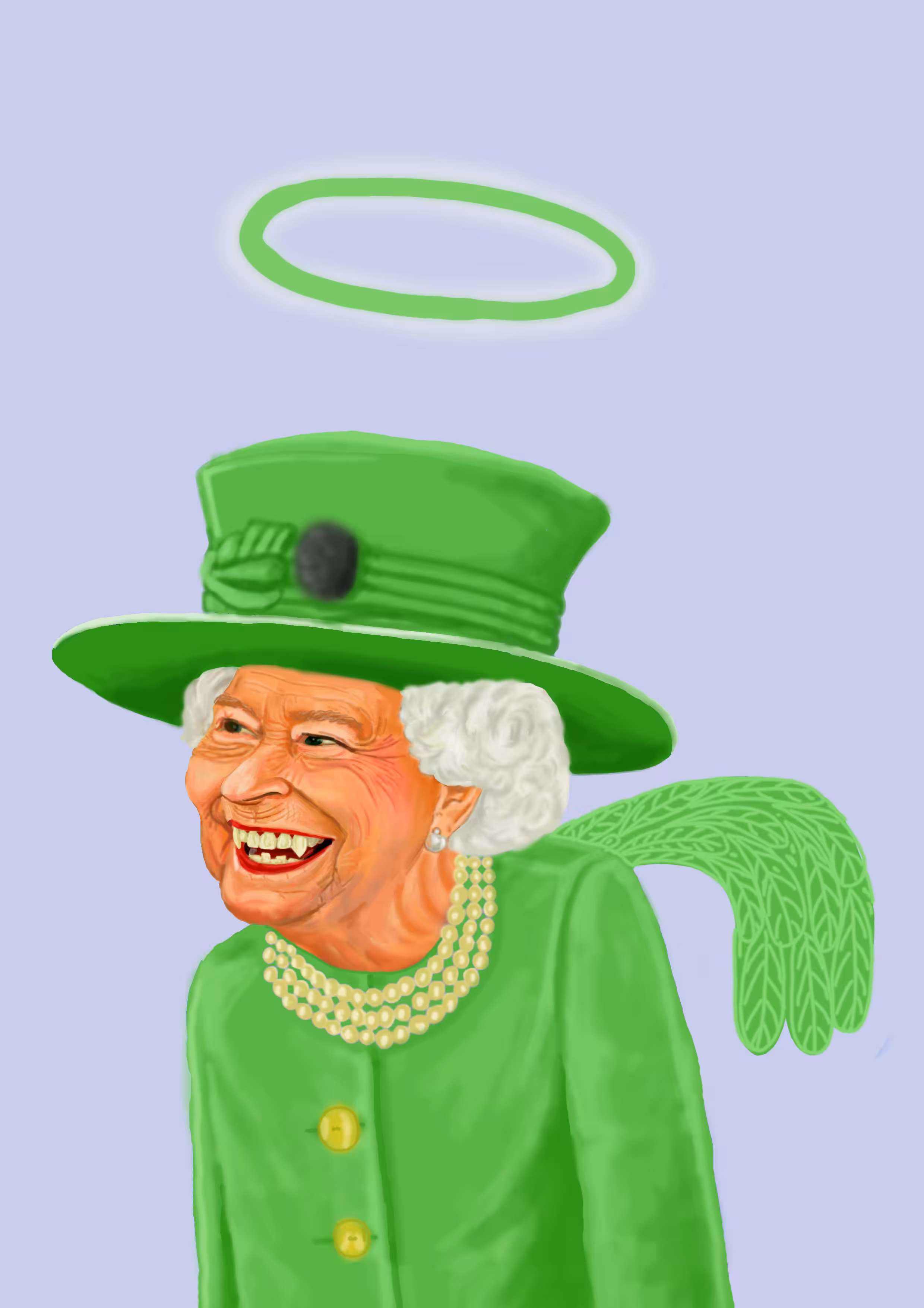 Queen Elizabeth #Green