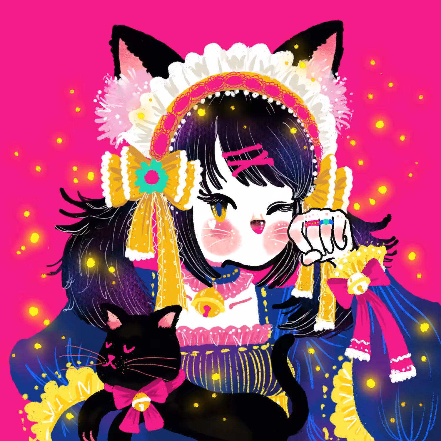 Black Cat Girl-078