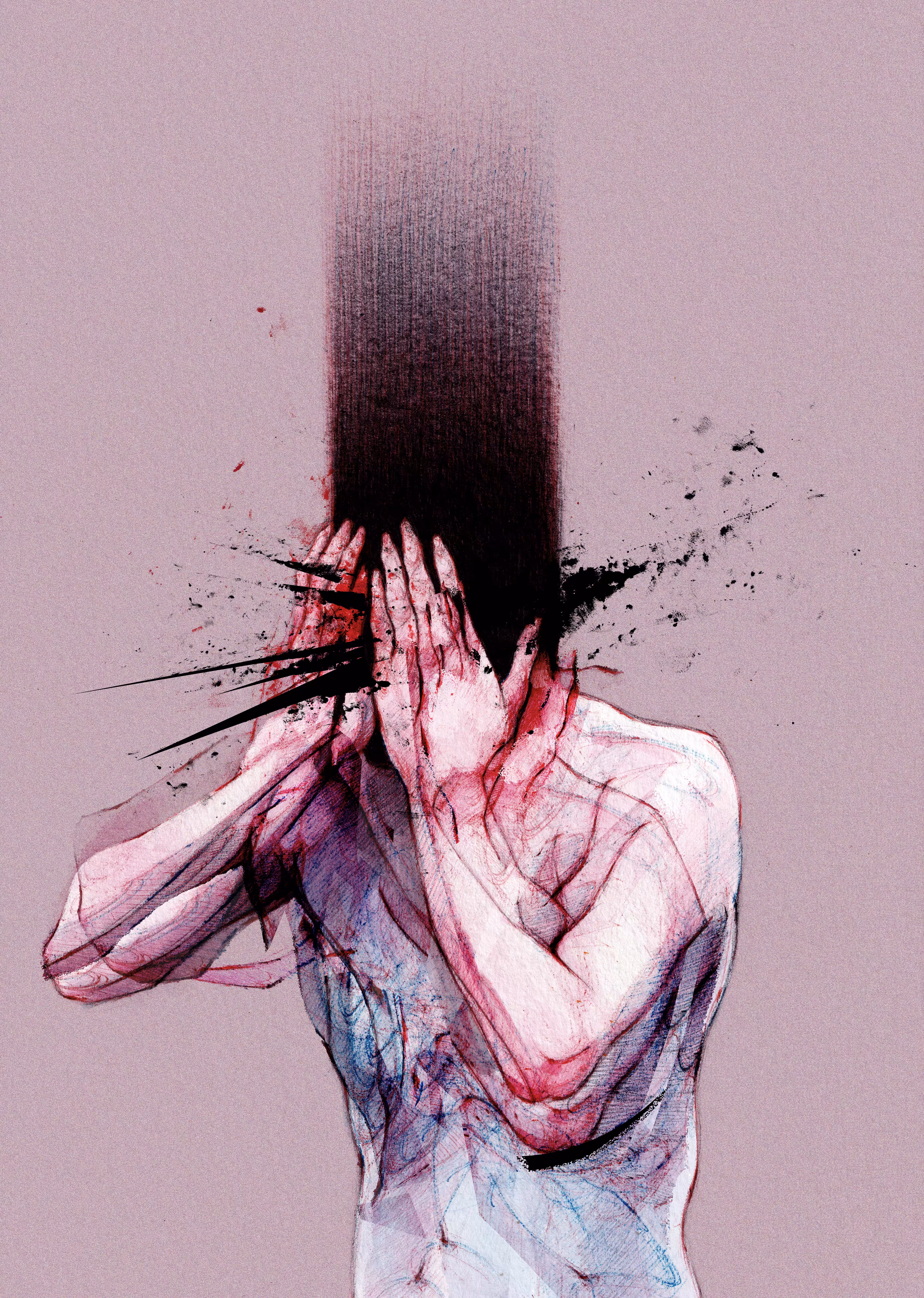 Sad people station