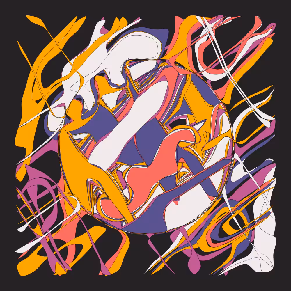 Geometric colorful shapes 3 #66