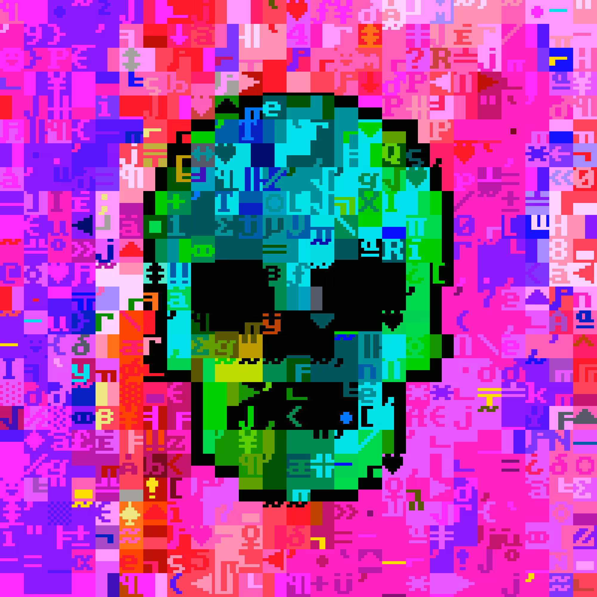 DOS Skull 0558