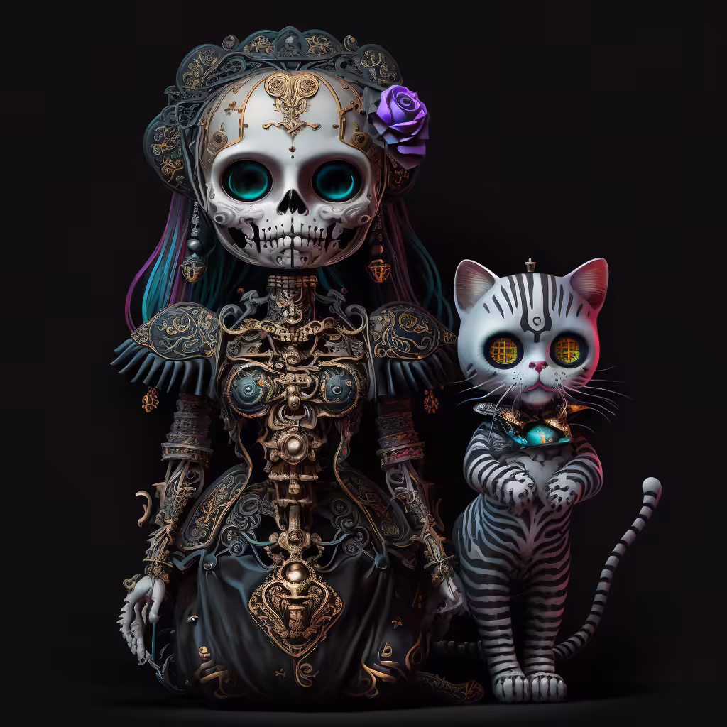 Voodoll with pet #6