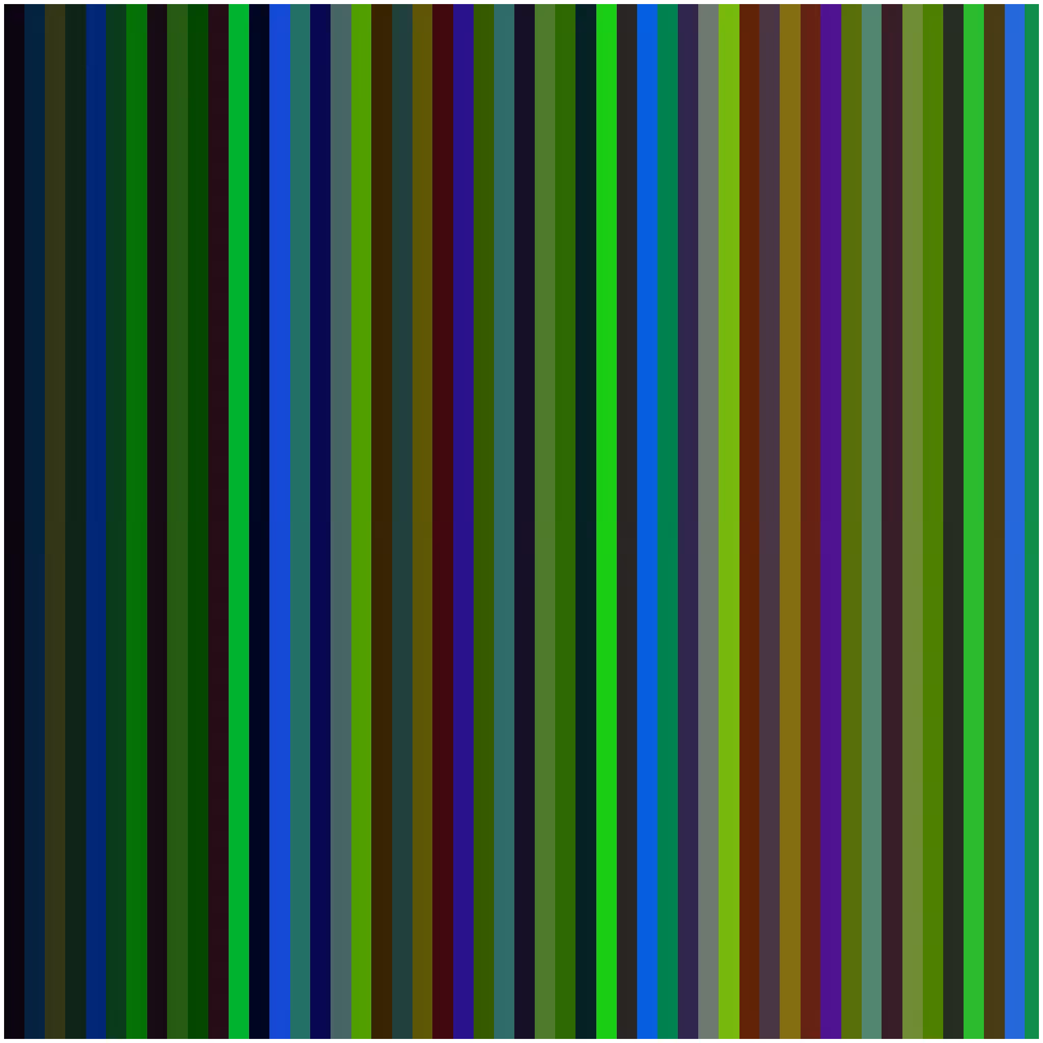 Coloured Lines #1 #8