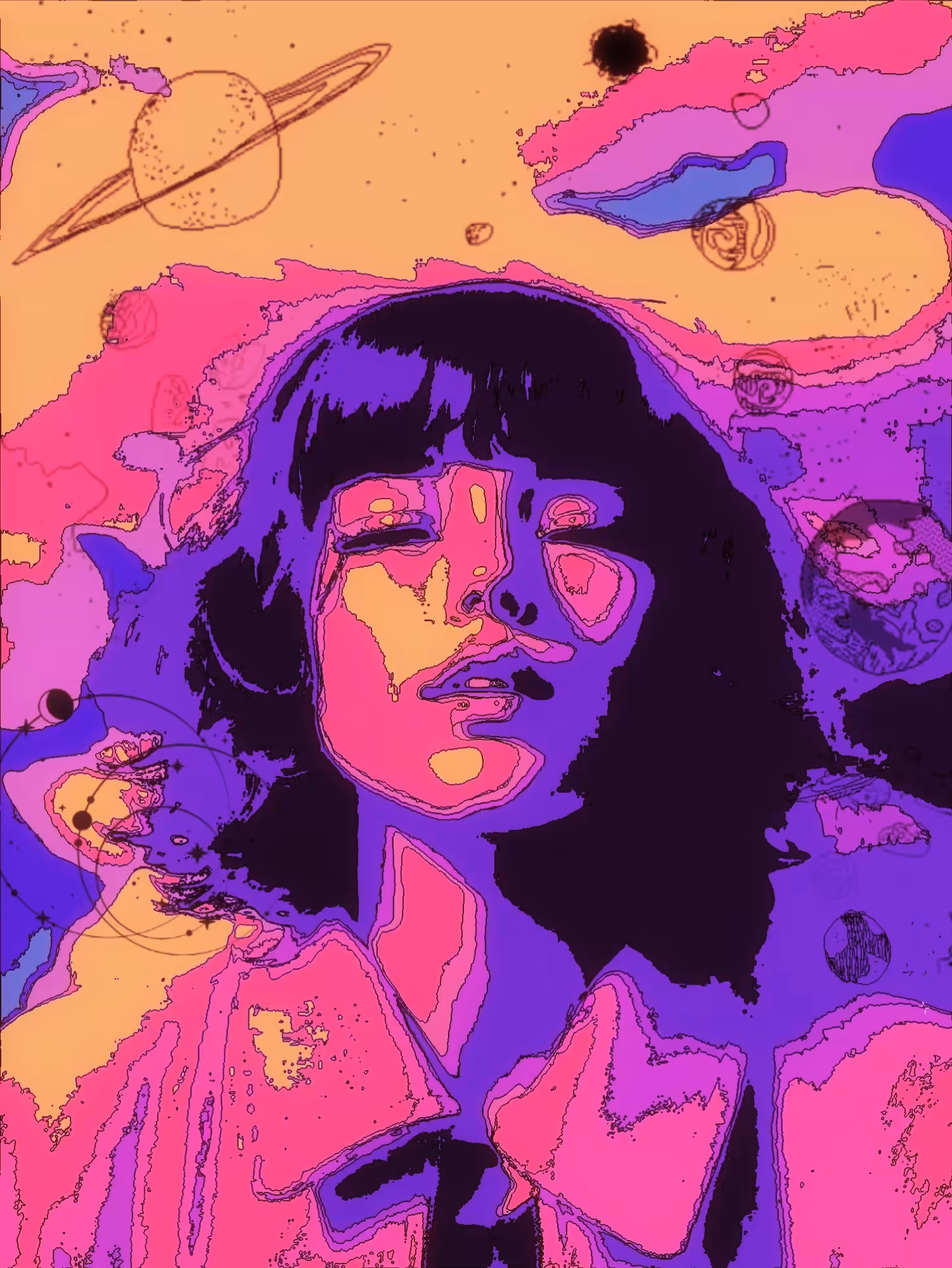 瞑想する