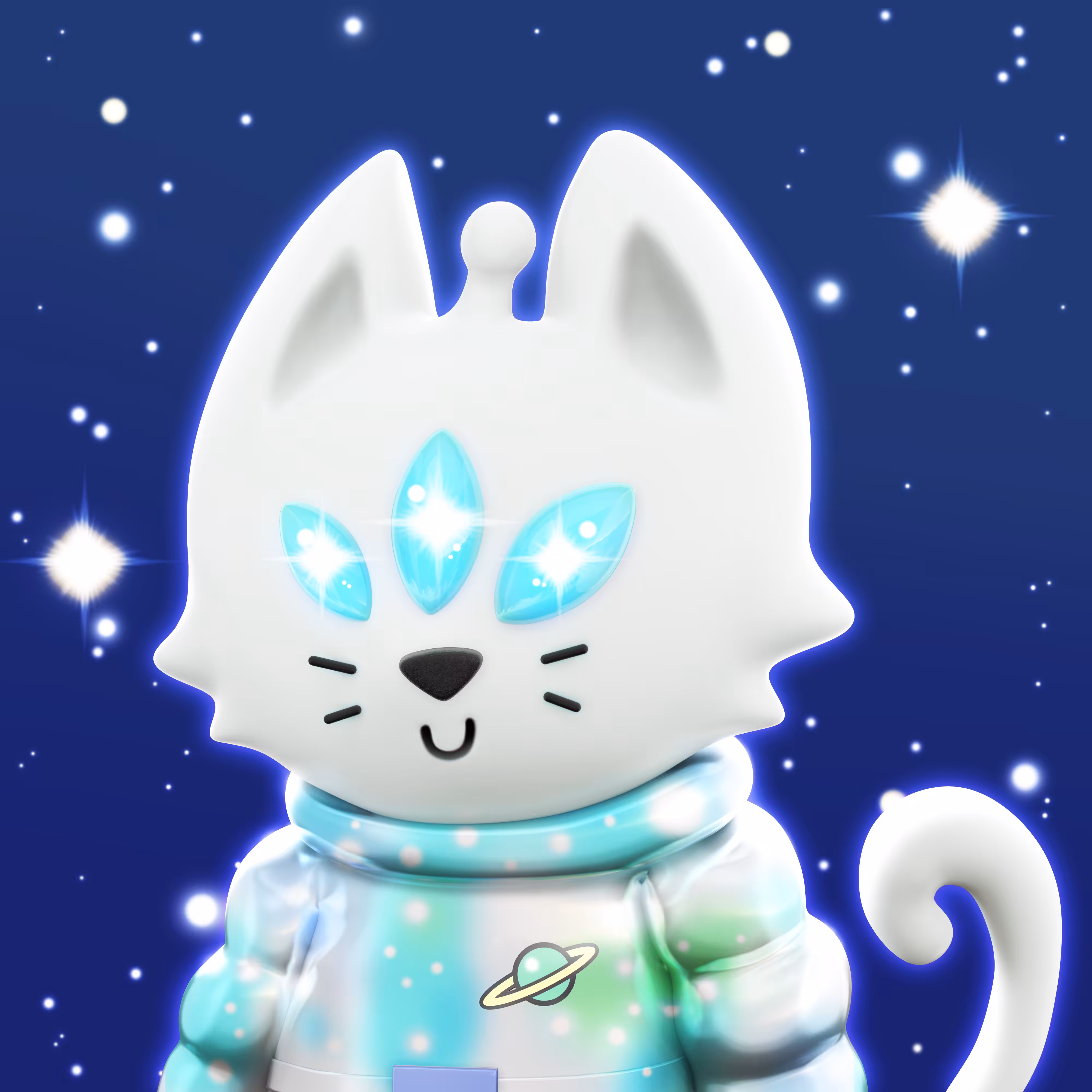 3D Cosmic Cats #6727