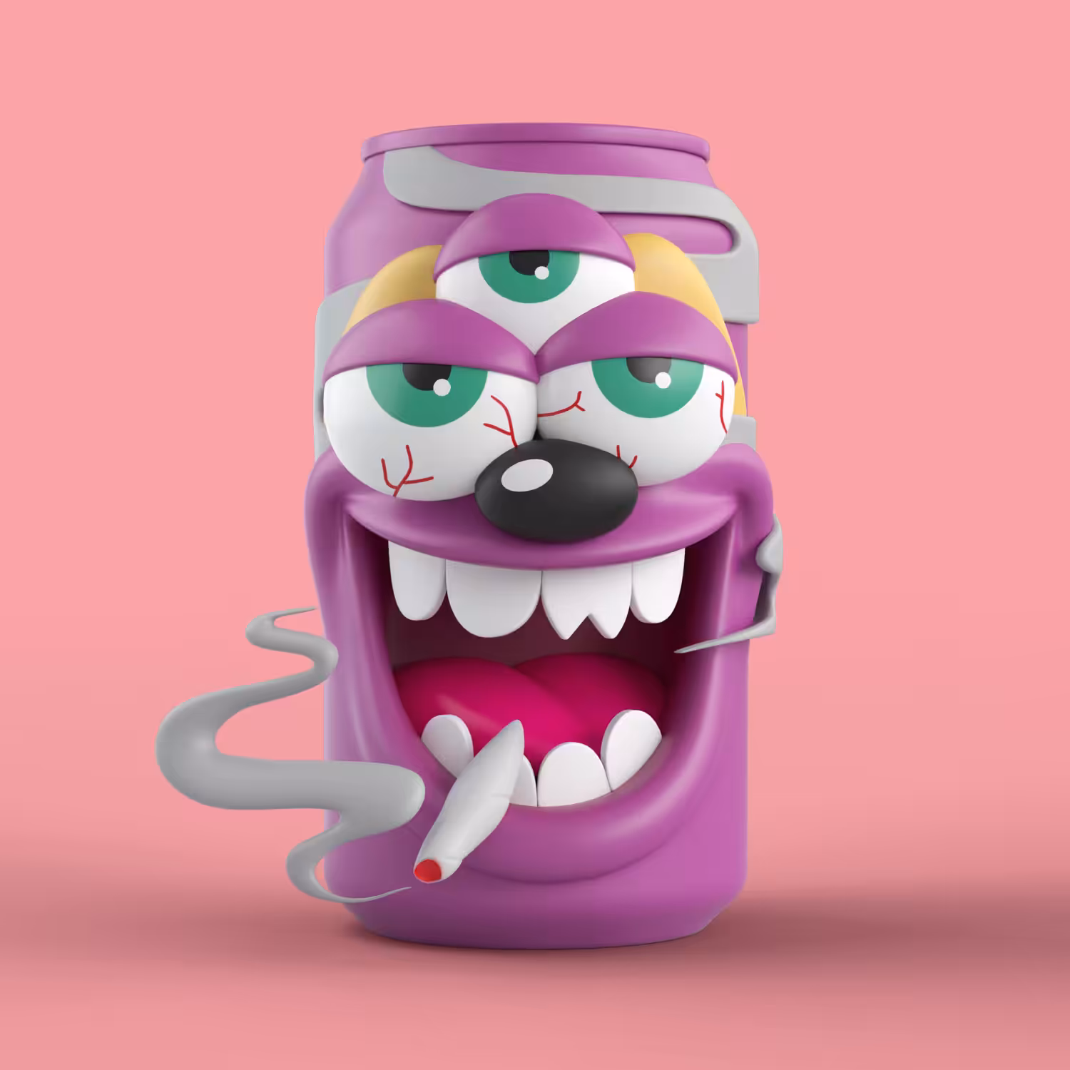Mad Can (3D) #108