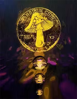 Shroom Coin Trippy Doge Edition