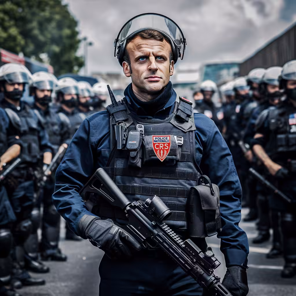 Macron CRS 