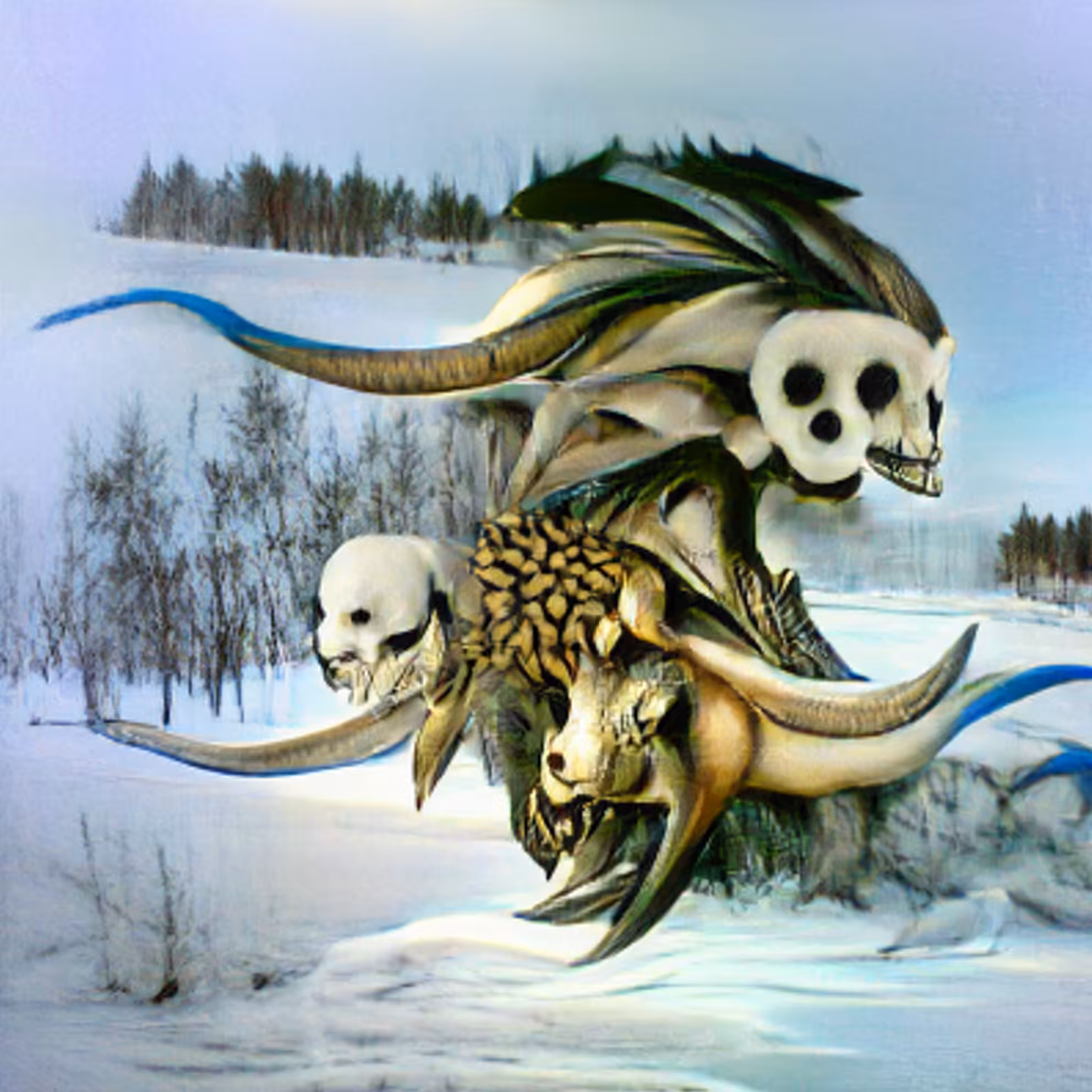 Skull dragon