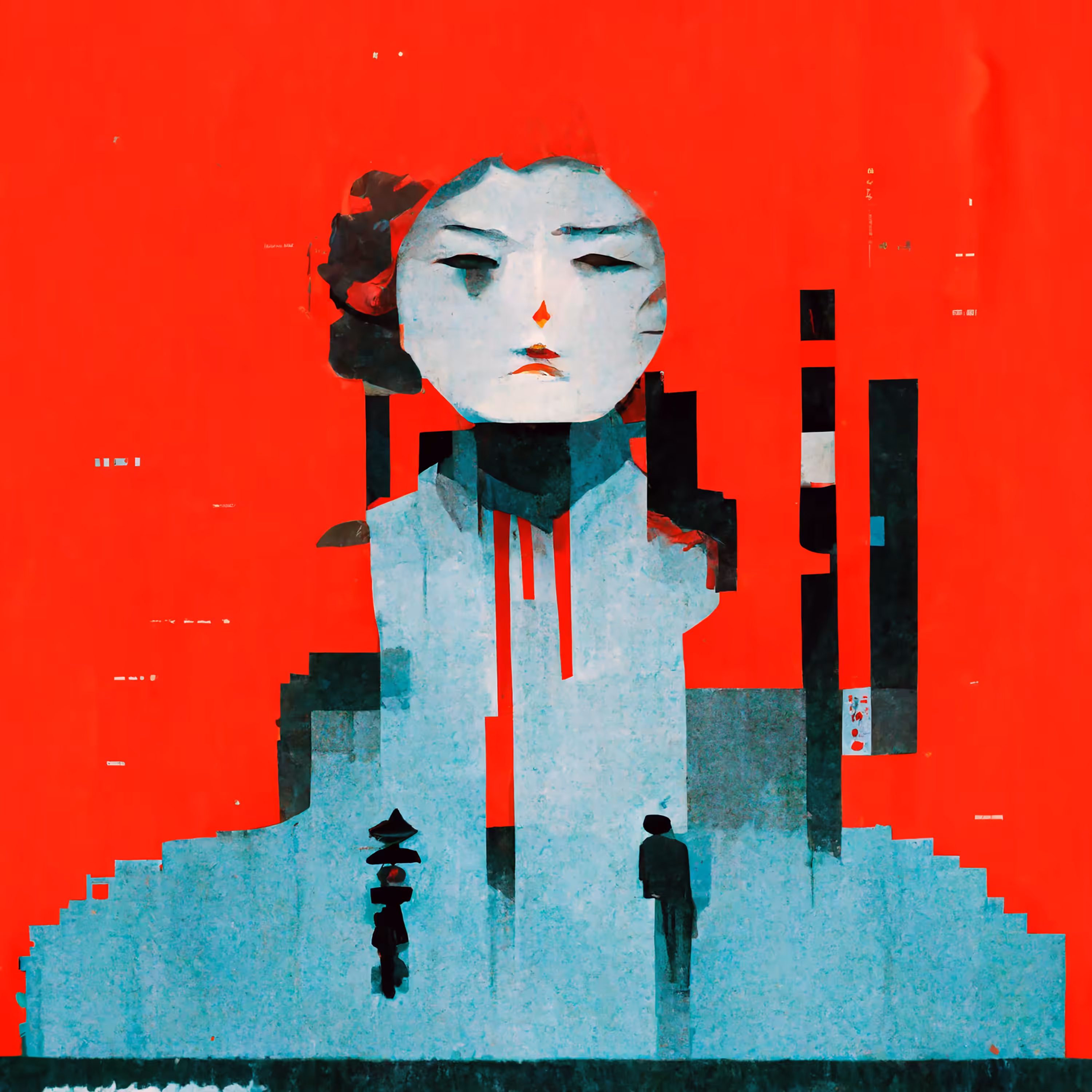 Red Pixels from the East #68