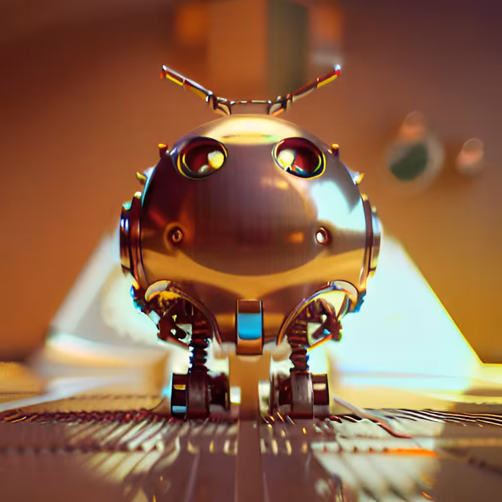 Golden Robotic Apples #3