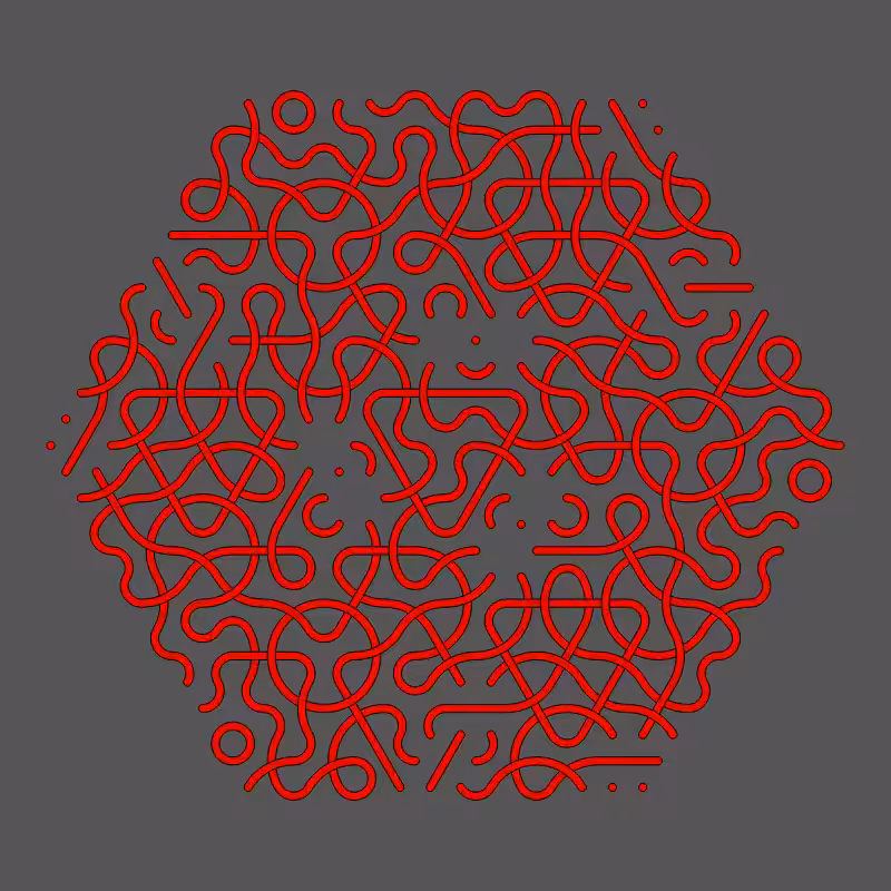 Threefold Symmetry - Dark Variations #101