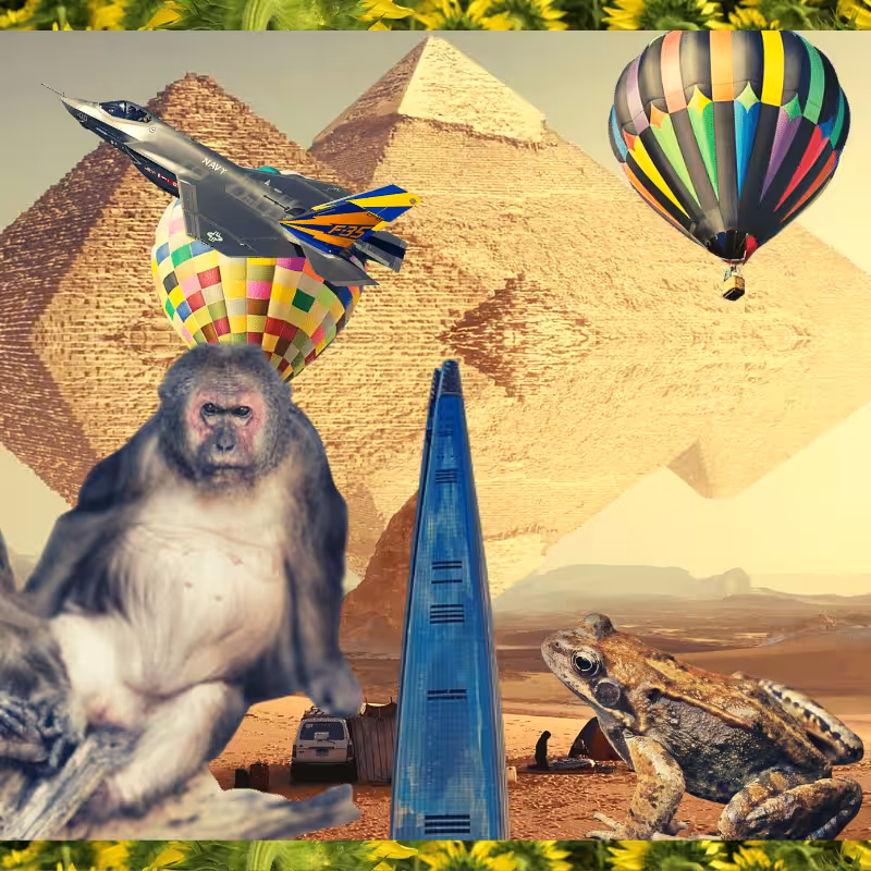 Banana & Pepe on mysterious trips #13