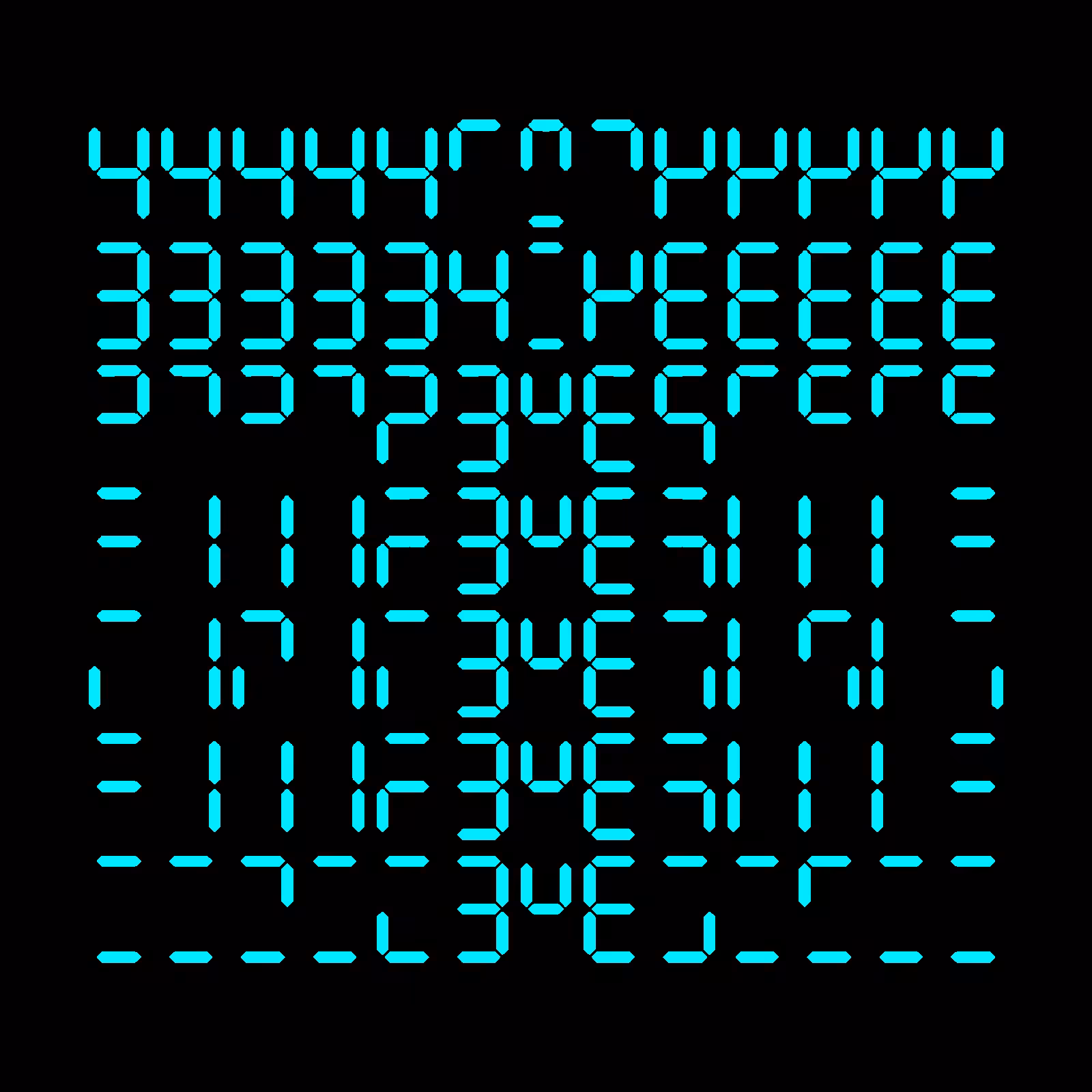 Digits #1180