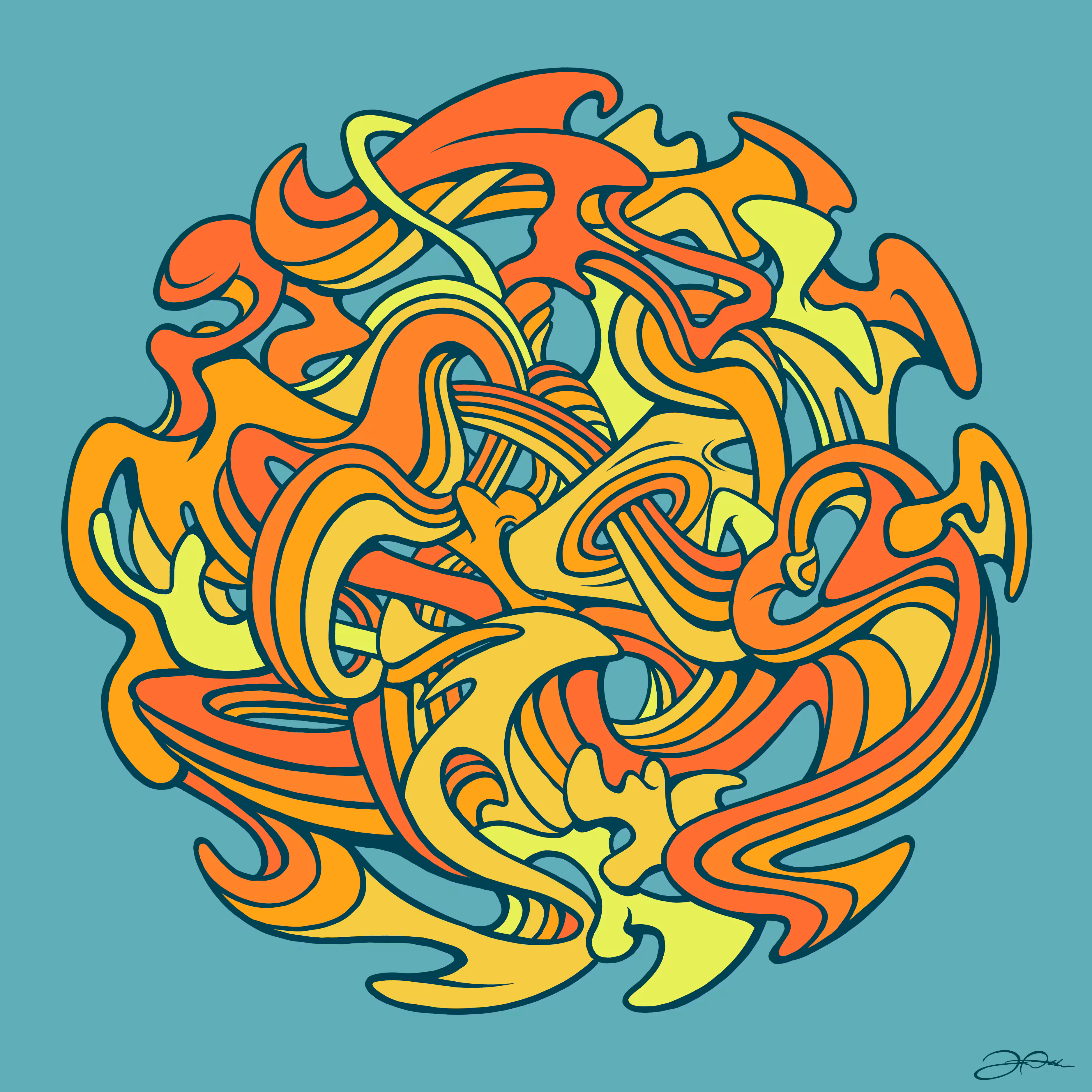 Hydroglyphics # 42