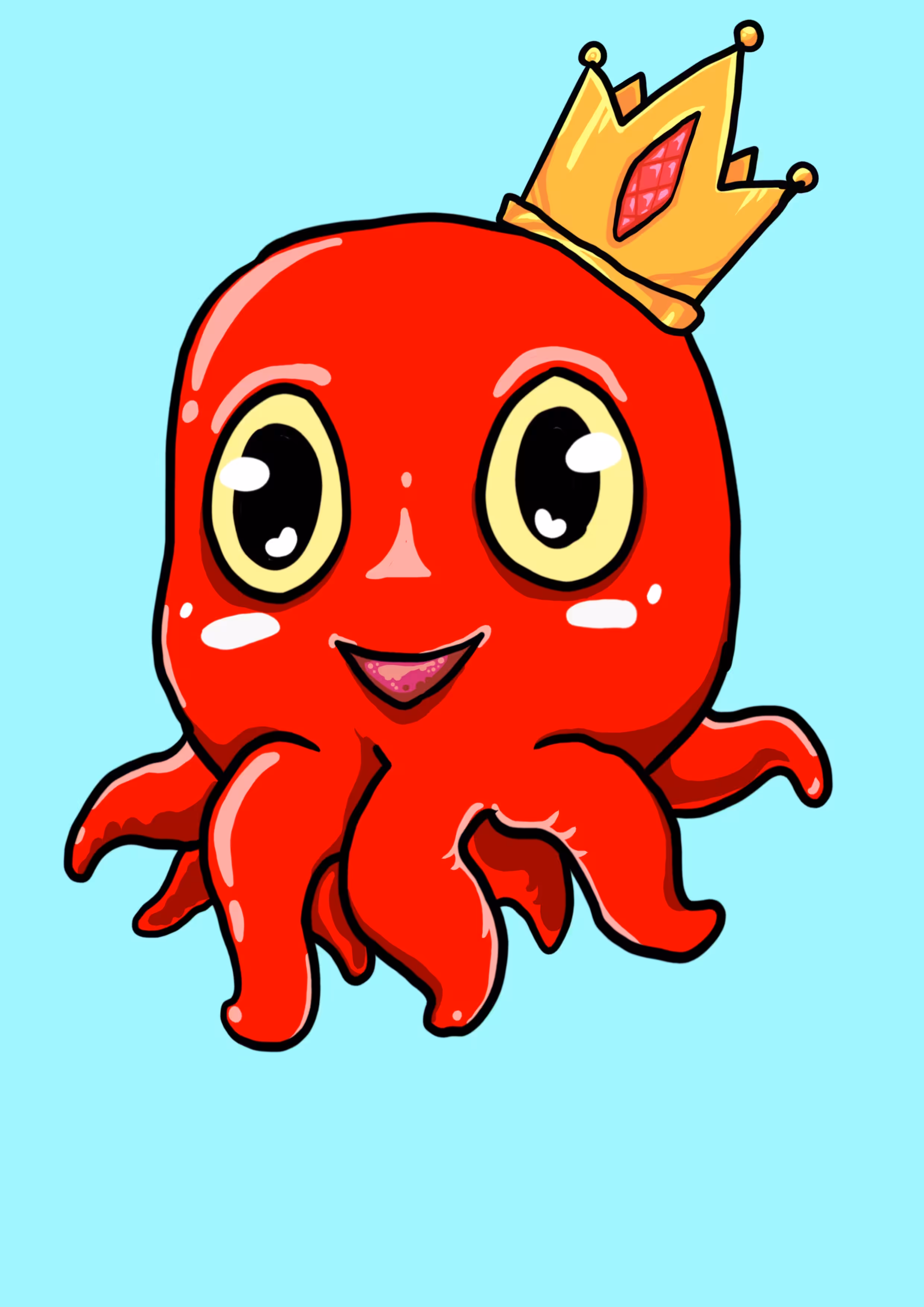 Red Squid King