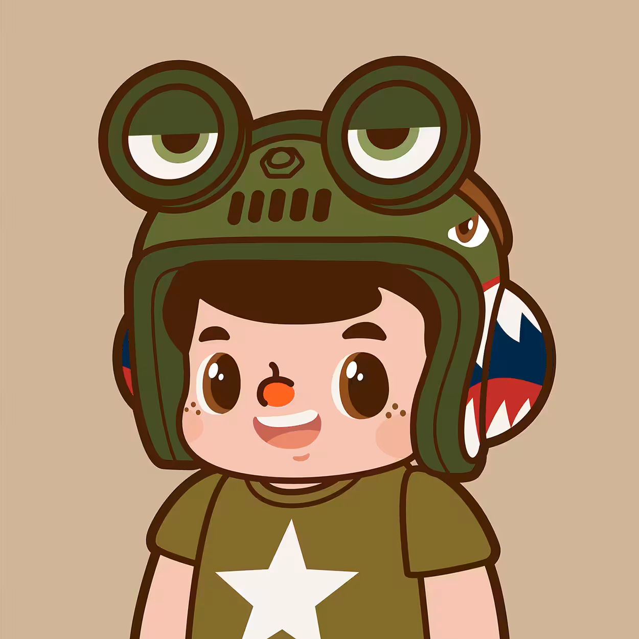 Owange Team PFP Collectibles: Army Boy