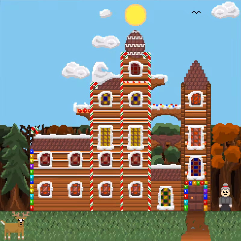 2D Mansion Candy House #91