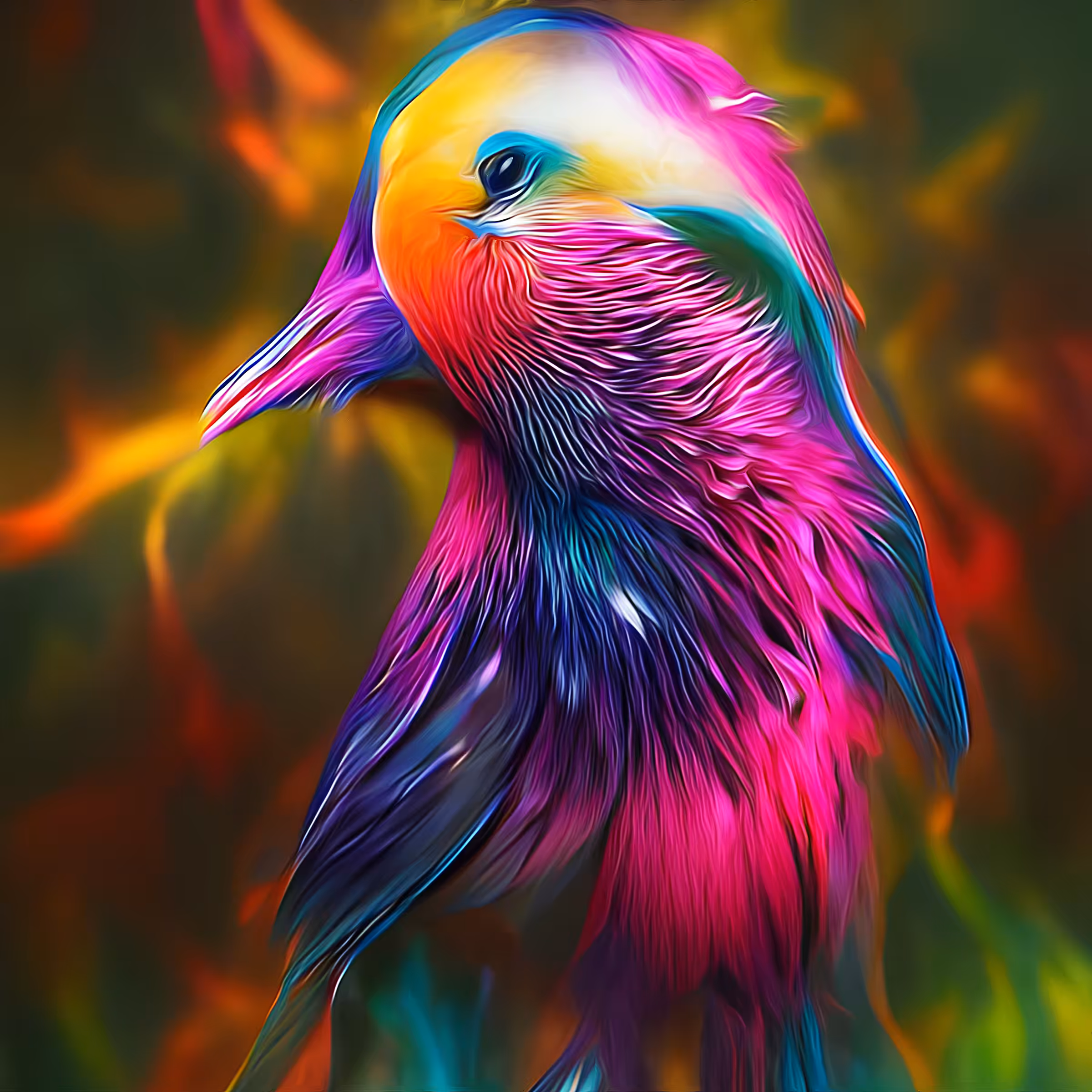 AI-Mandarin Baby Duck