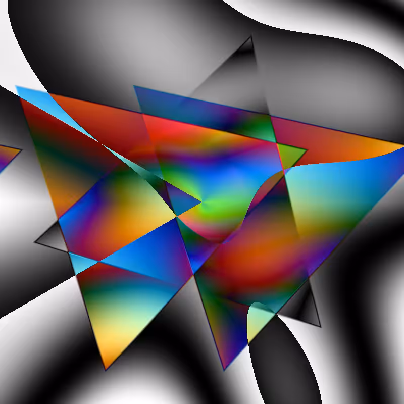 Triangle Mirrors #39