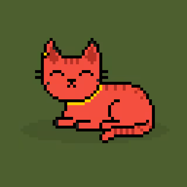 pixel kitten: Pixel Kitten #0069