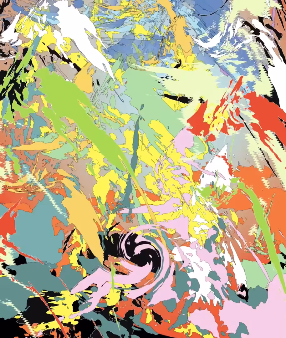 Trapped in fractal distortion