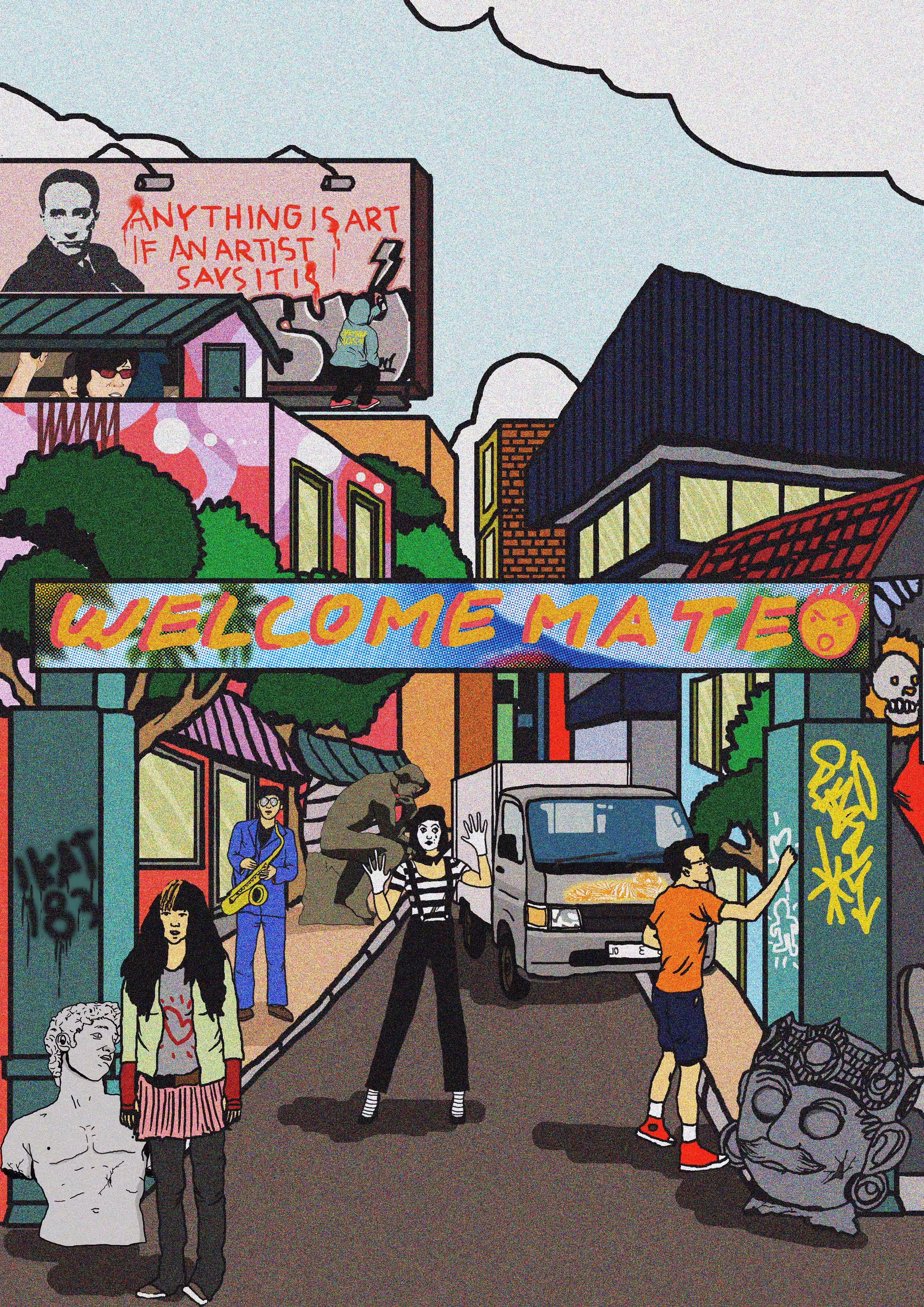 Resident Artist Series #1 "Welcome"