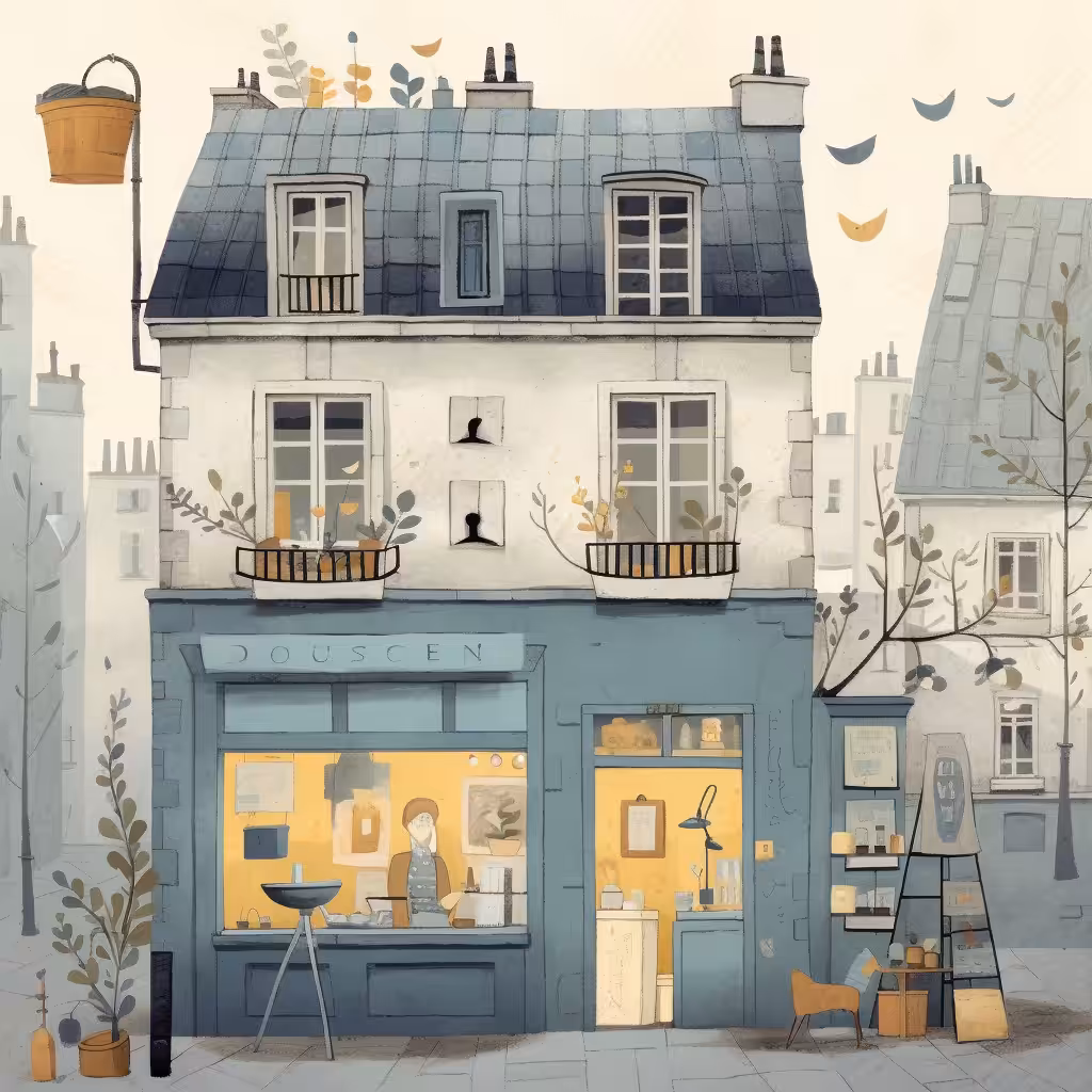 Places to BE.  : French Cafe #7