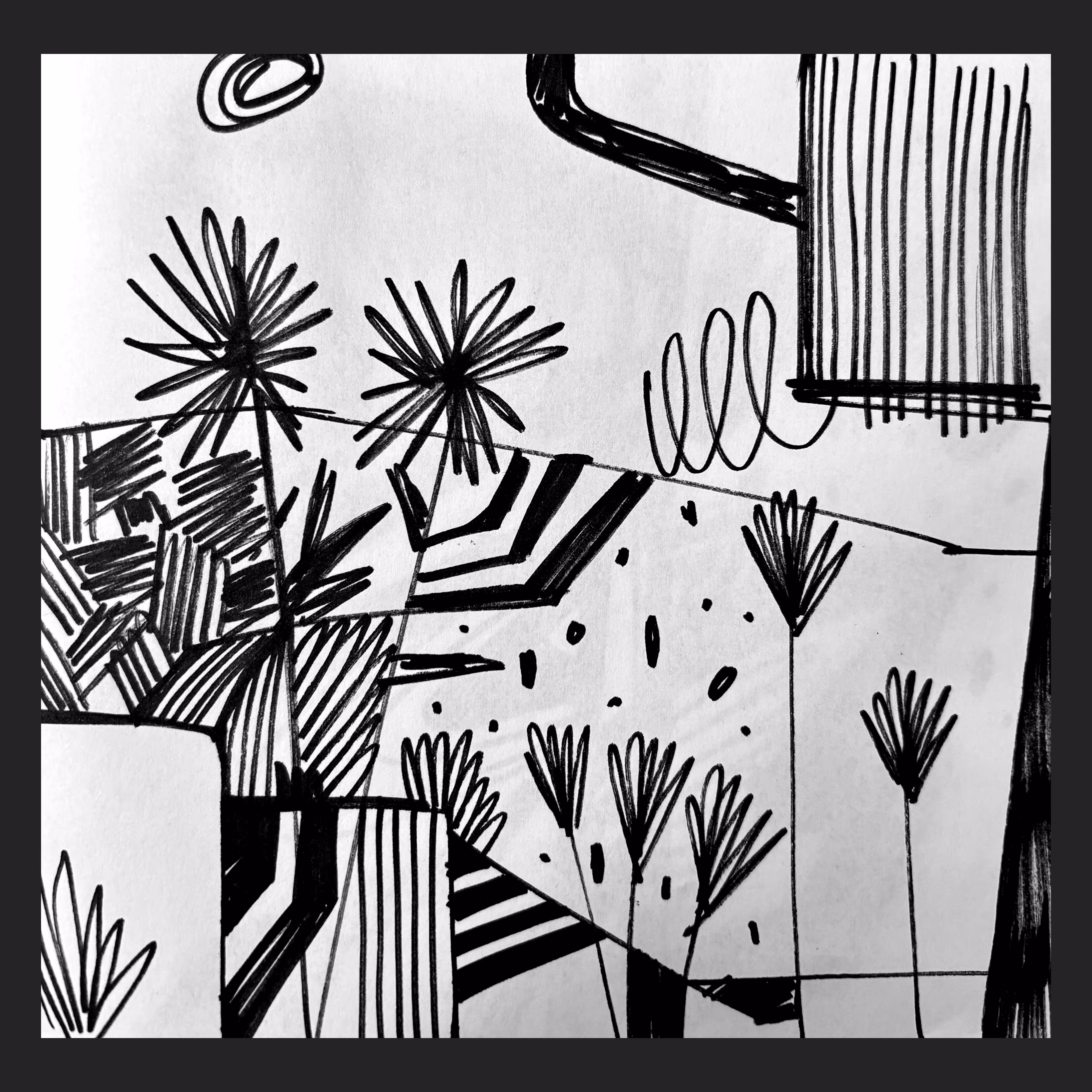 Cyber Abstract: Constructed Landscape