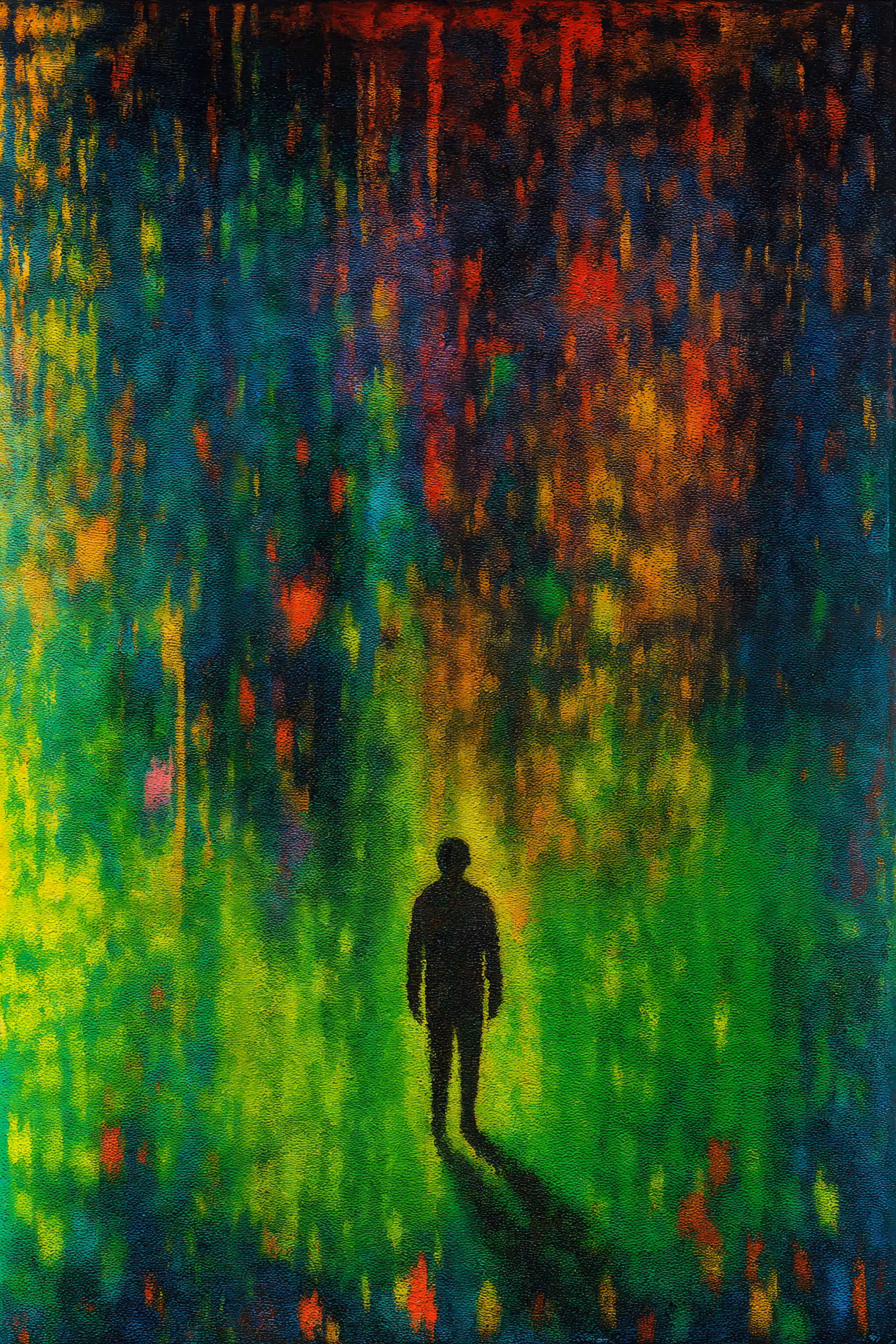 Like rainbows, each life gleams then fades