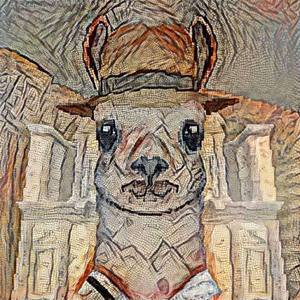 Indiana Llama - Petra Edition