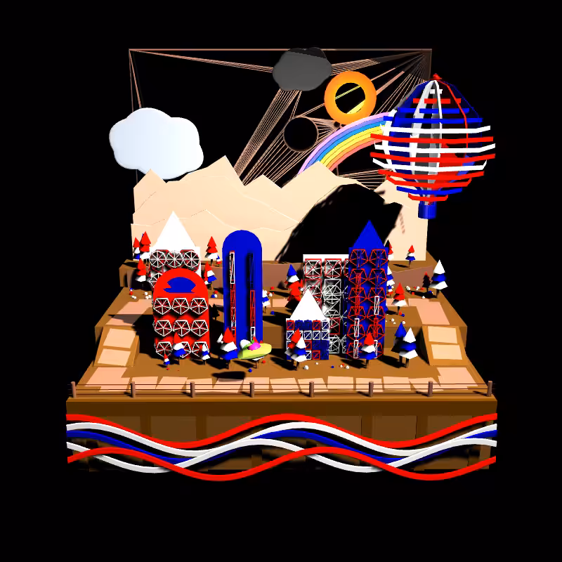 Paper Art 3D #110