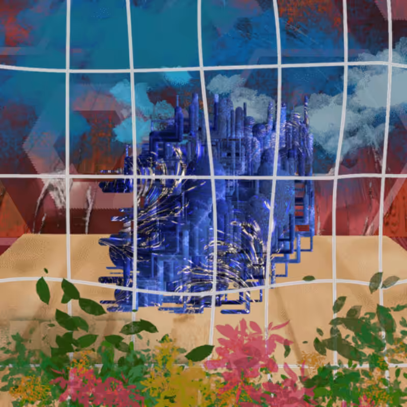 Geometric Garden #77