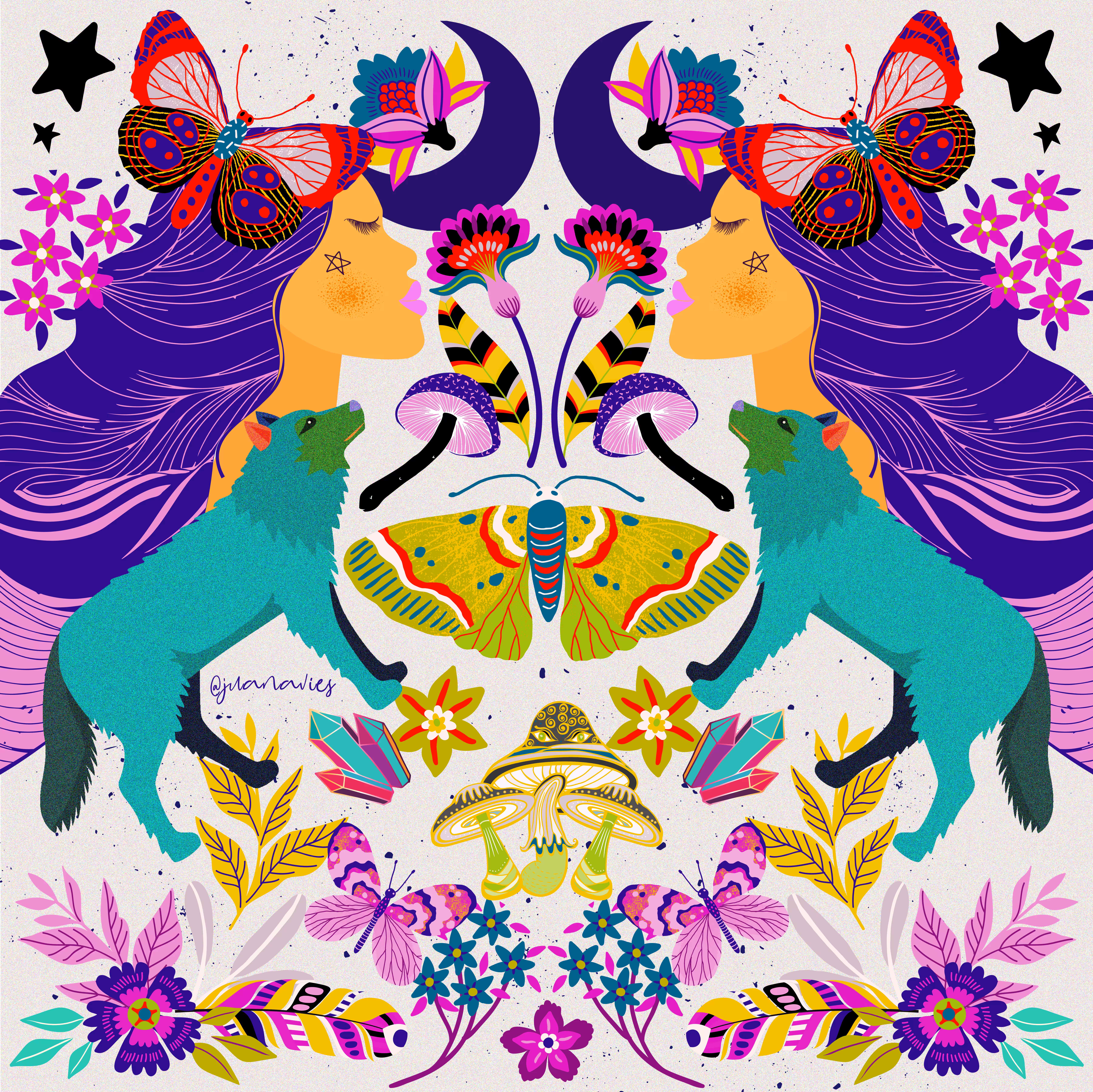 Wolf Cosmic Queen 01