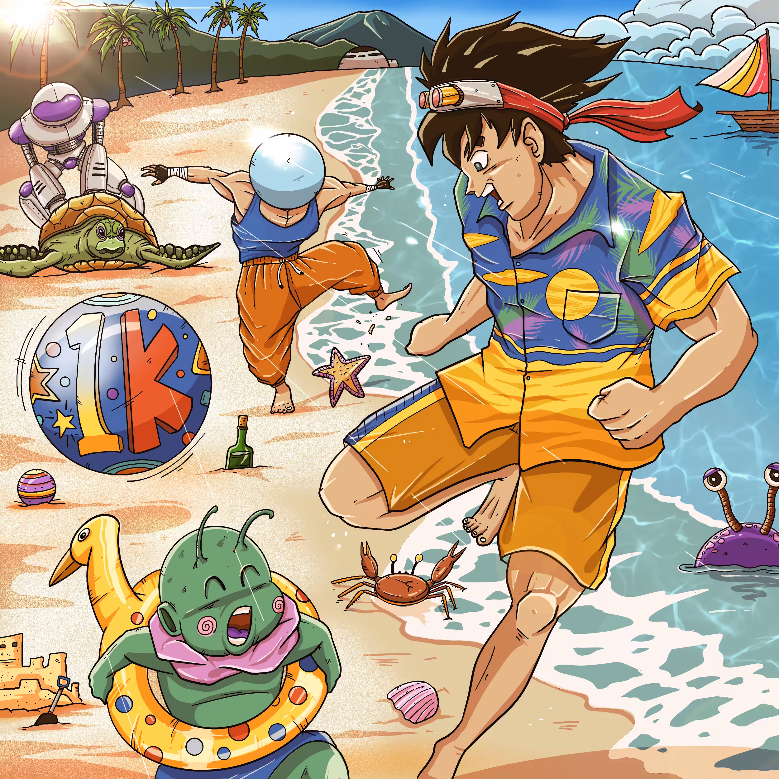 Let's go to the beach - 1K