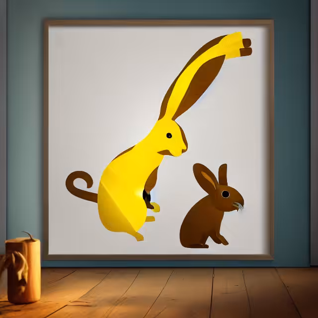 Roped Pananas and Rabbit (2022)
