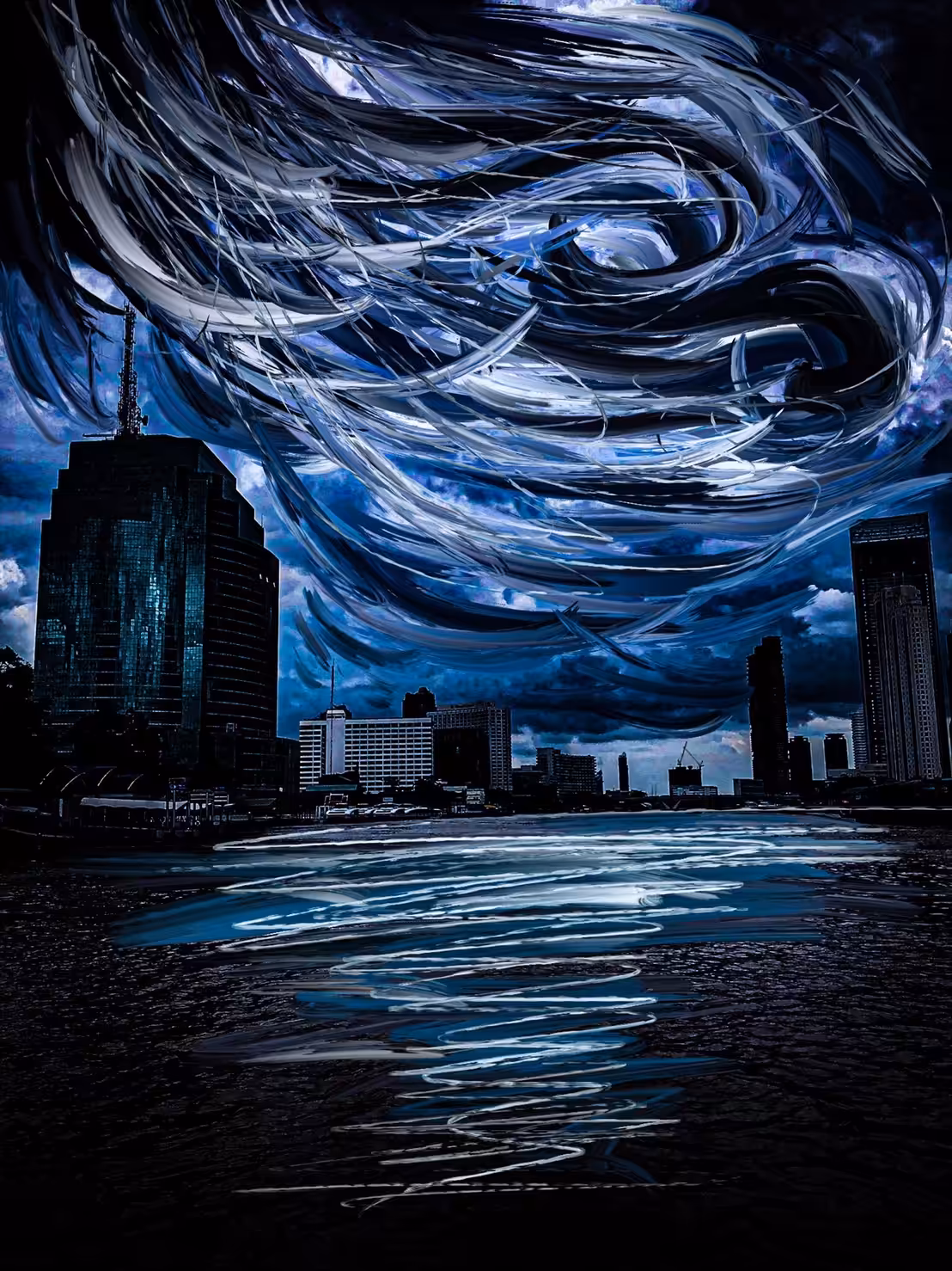 Turbulence of the sky
