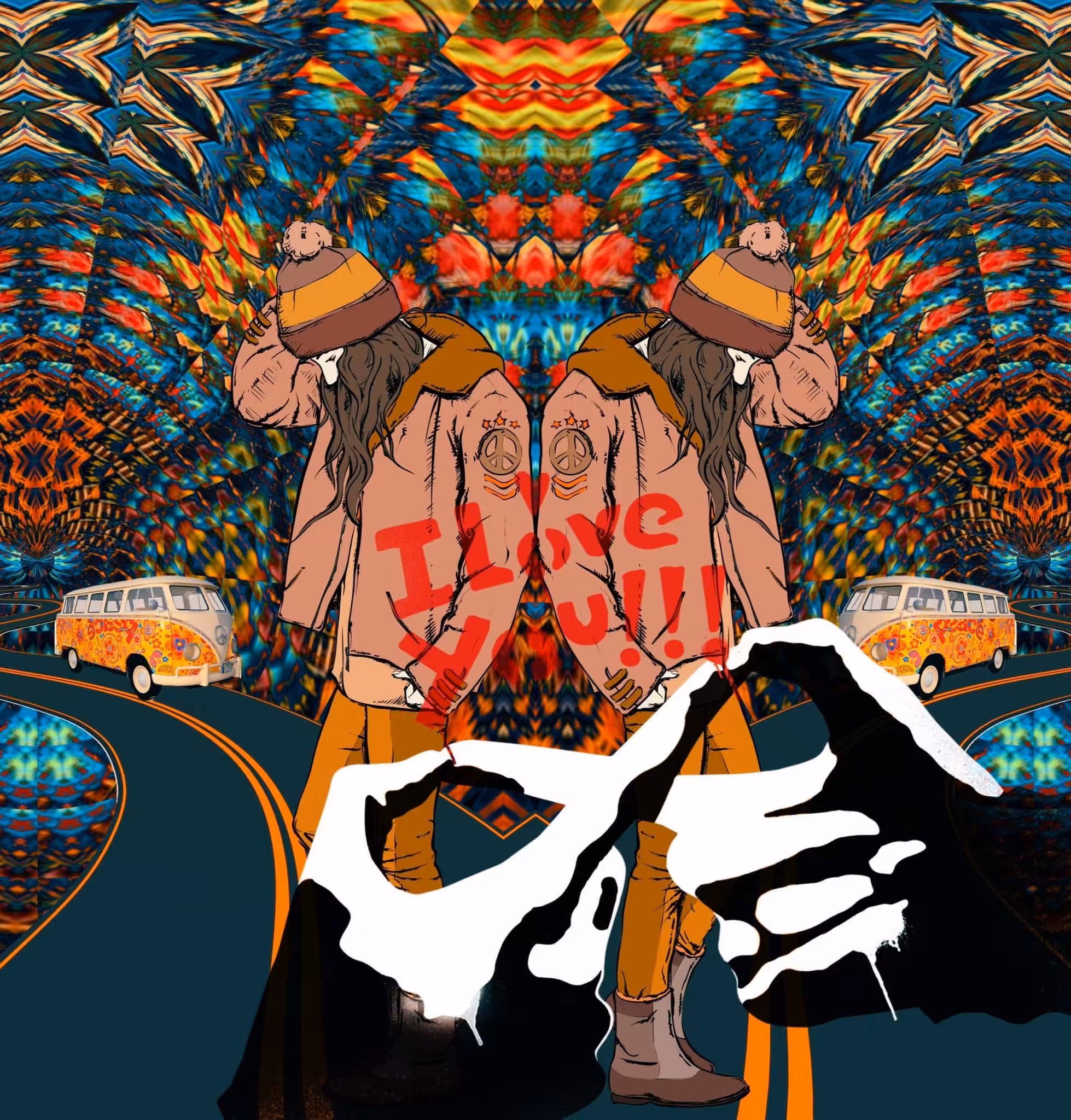 Psychedelic Reflections of Love