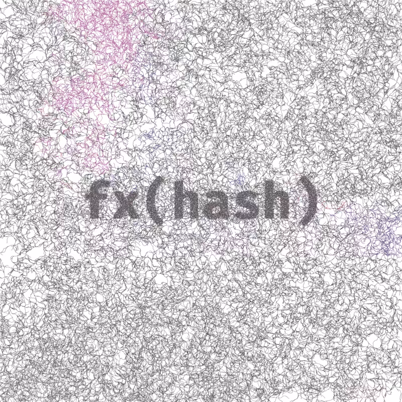 FXHASH Generative Logo #760