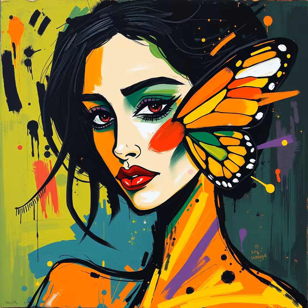 Beauty and Butterfly 