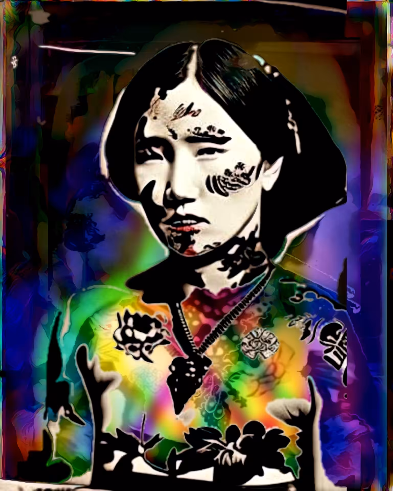 /№33 • īrezumī • 入れ墨 • Composite AI