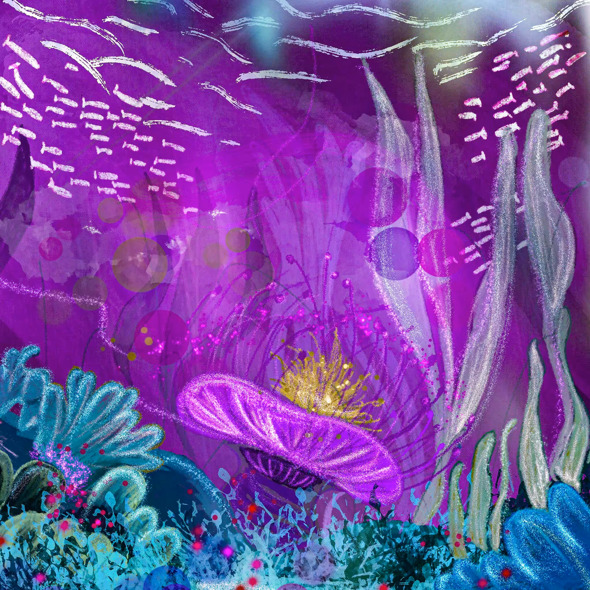 Under water 