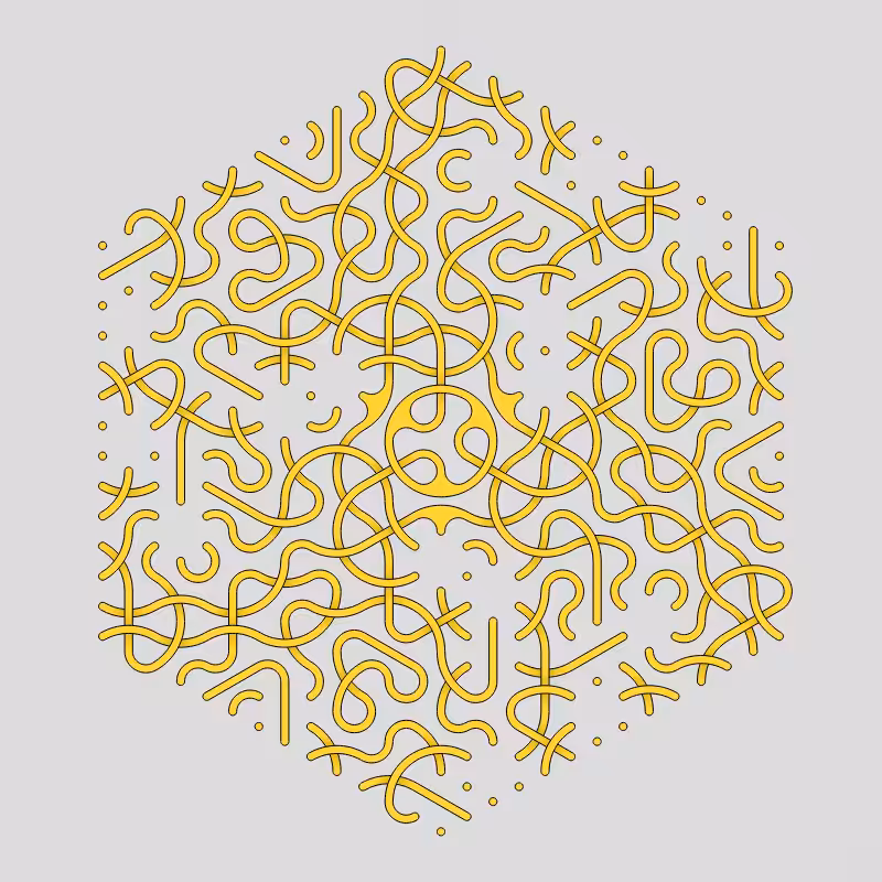 Truchet Threefold Symmetry #52