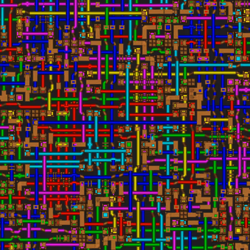 Liquid Chroma Labyrinth #13