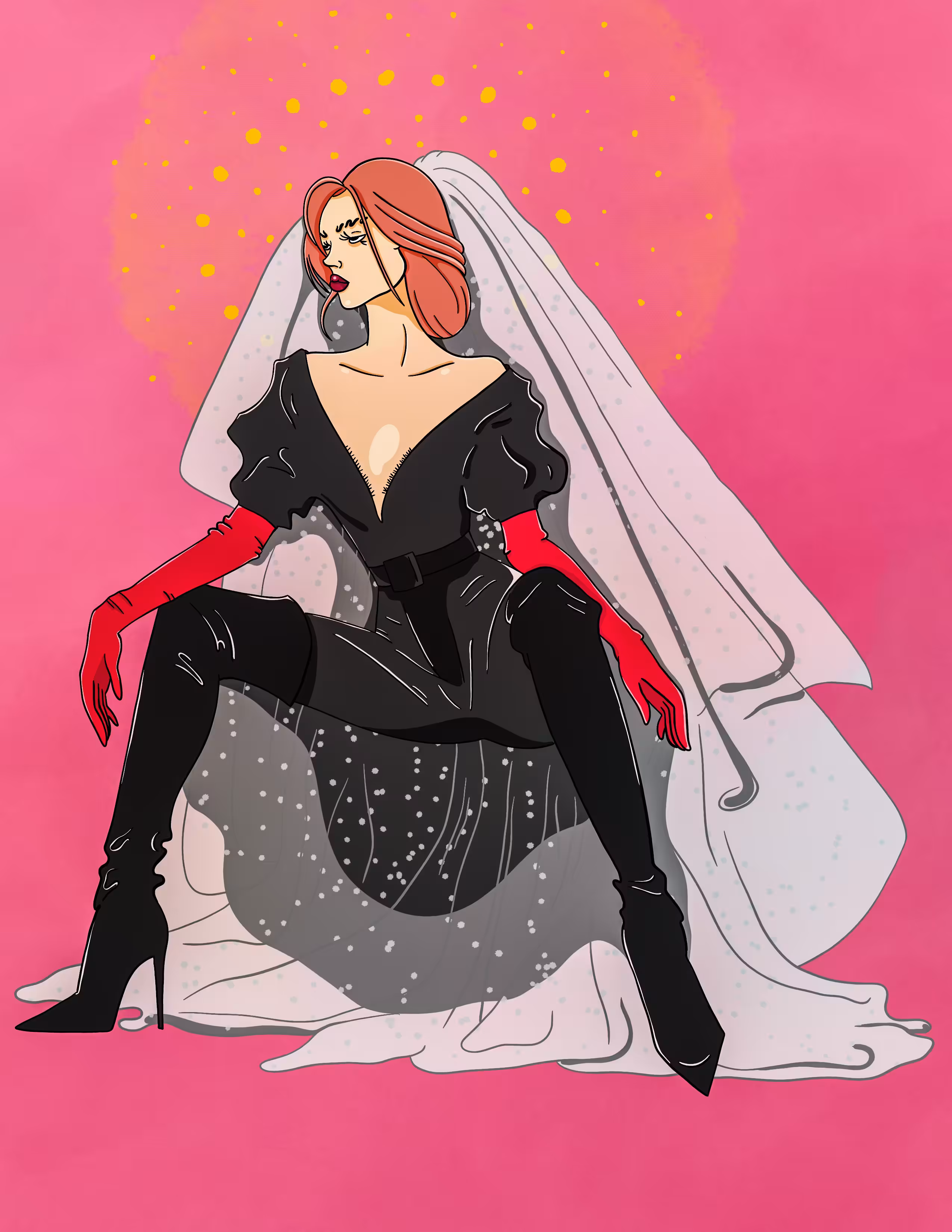 She's in love with herself