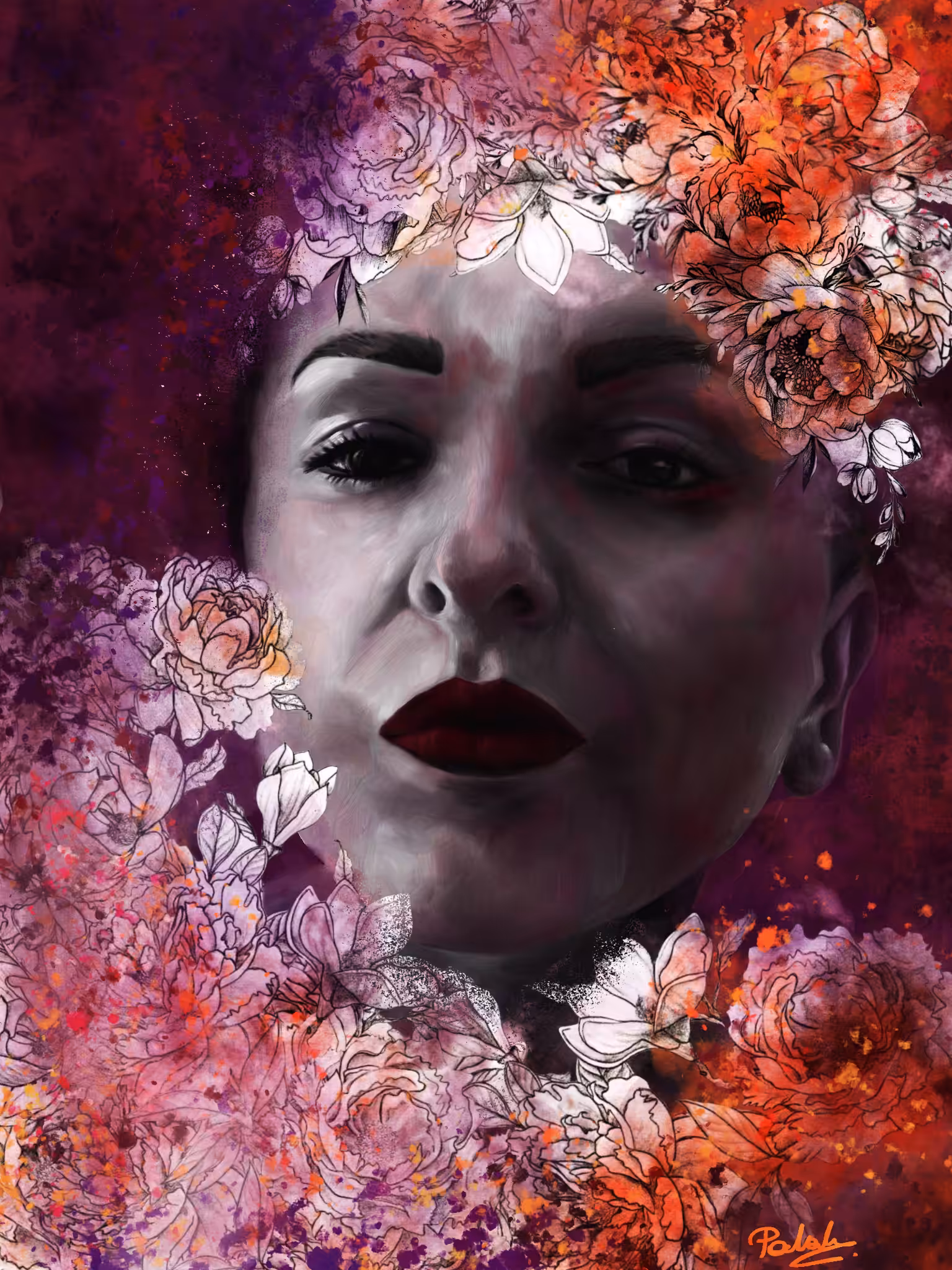 Violet - a self portrait 