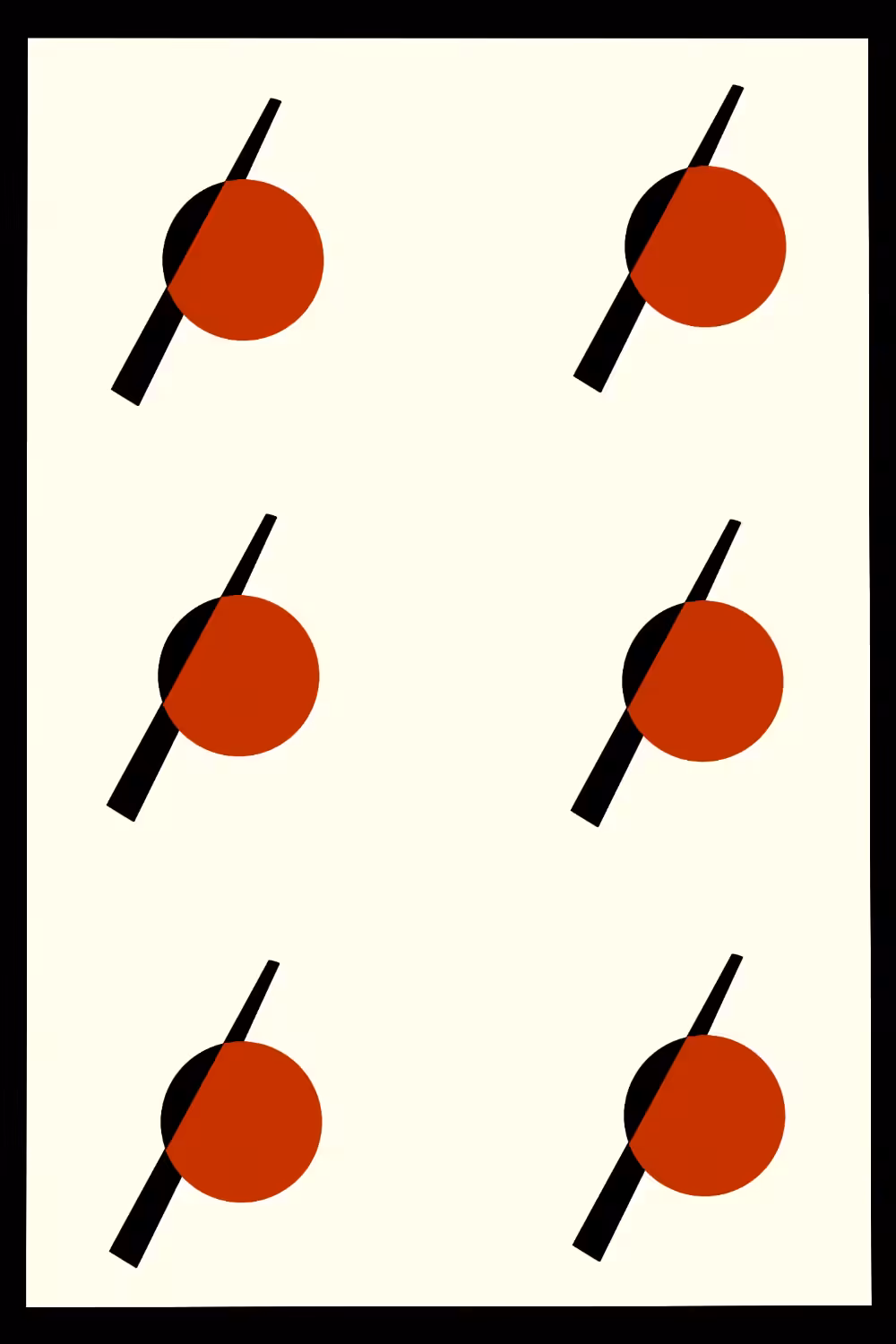 SIX OF THE SWORDS