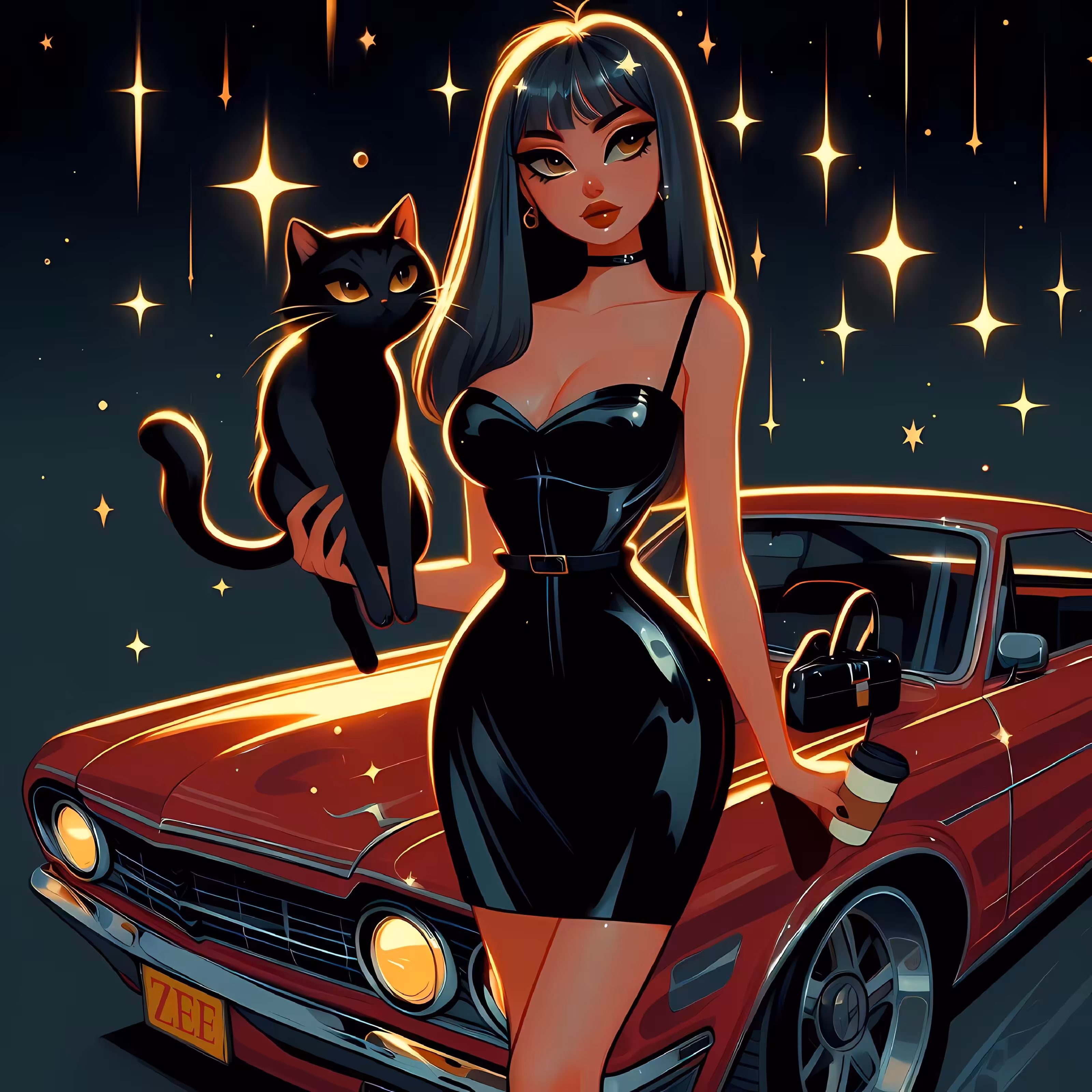 The car girl