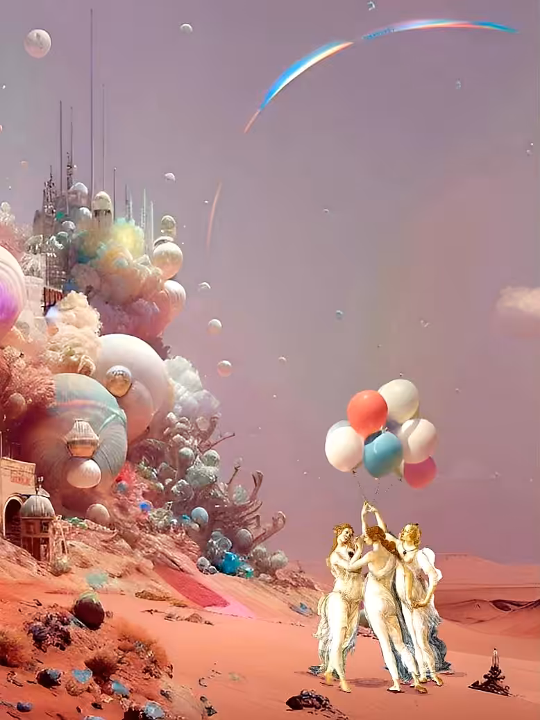 Unbearable lightness of Being: Balloons land