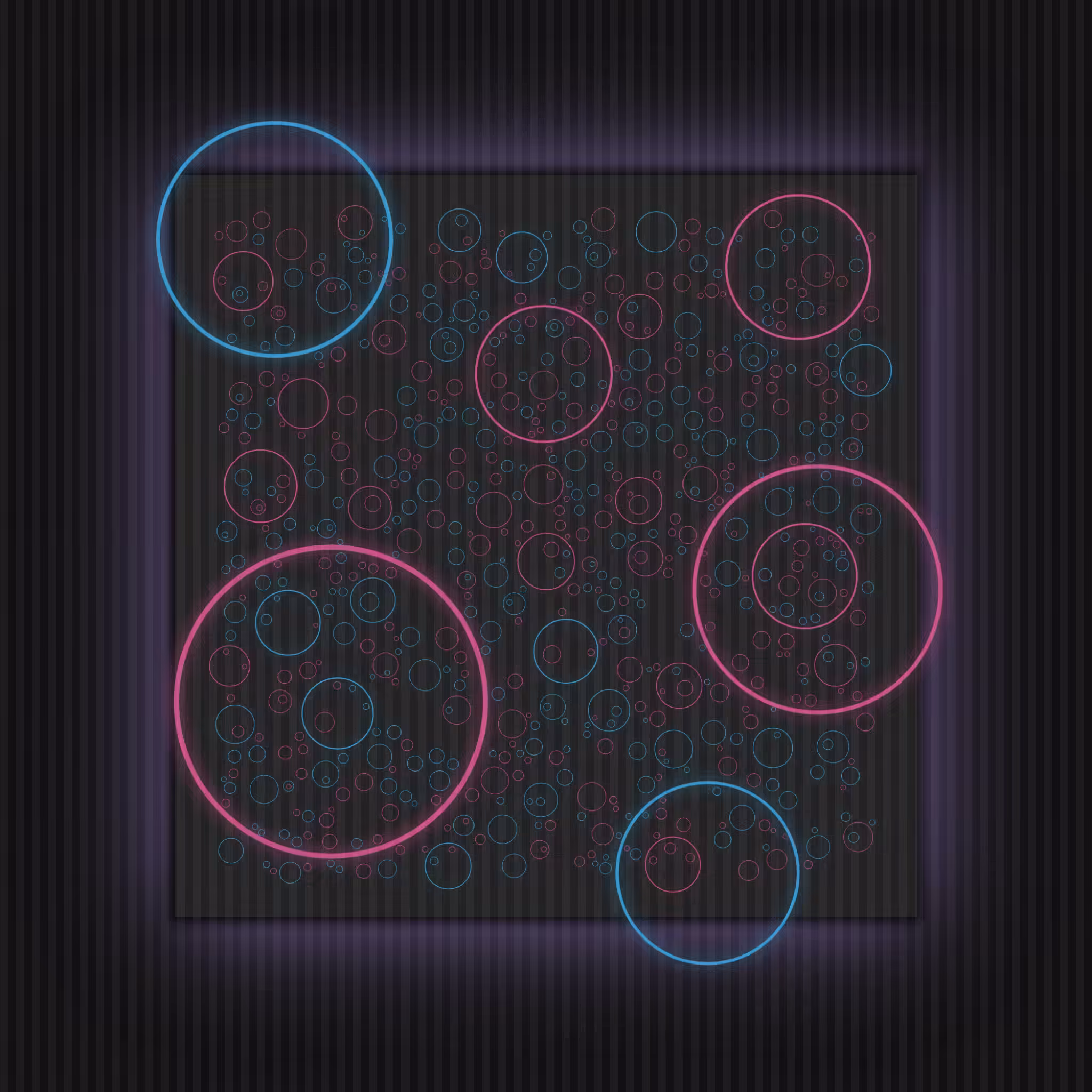 Nevercolliding Circles #3